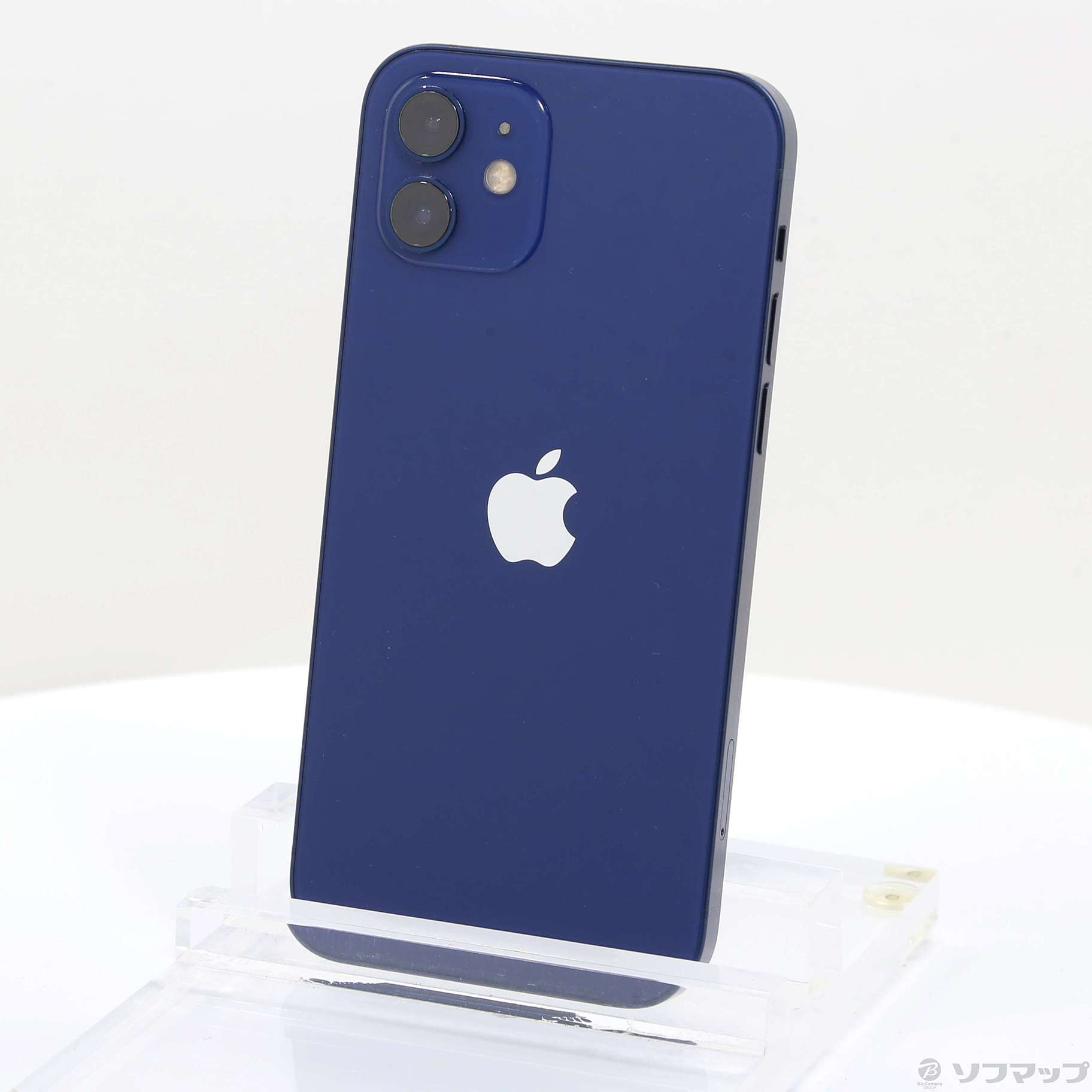 中古】iPhone12 64GB ブルー MGHR3J／A SIMフリー [2133050650531