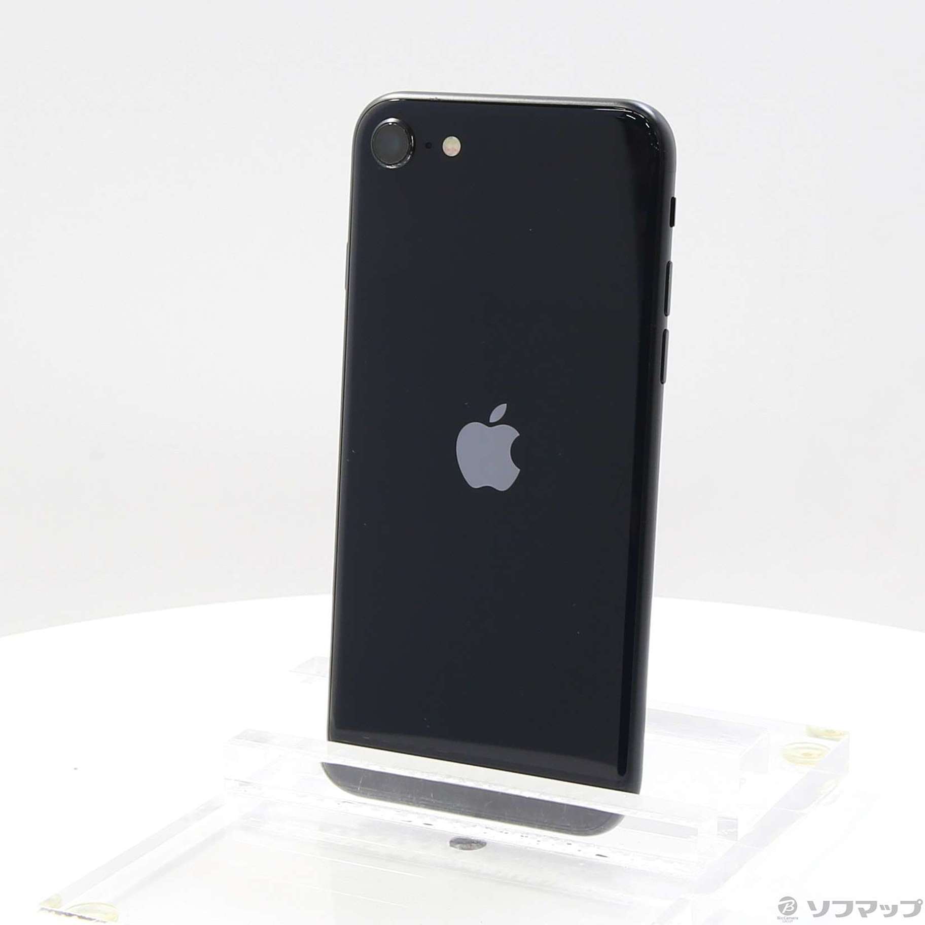 中古】iPhone SE 第3世代 64GB ミッドナイト MMYC3J／A SIMフリー