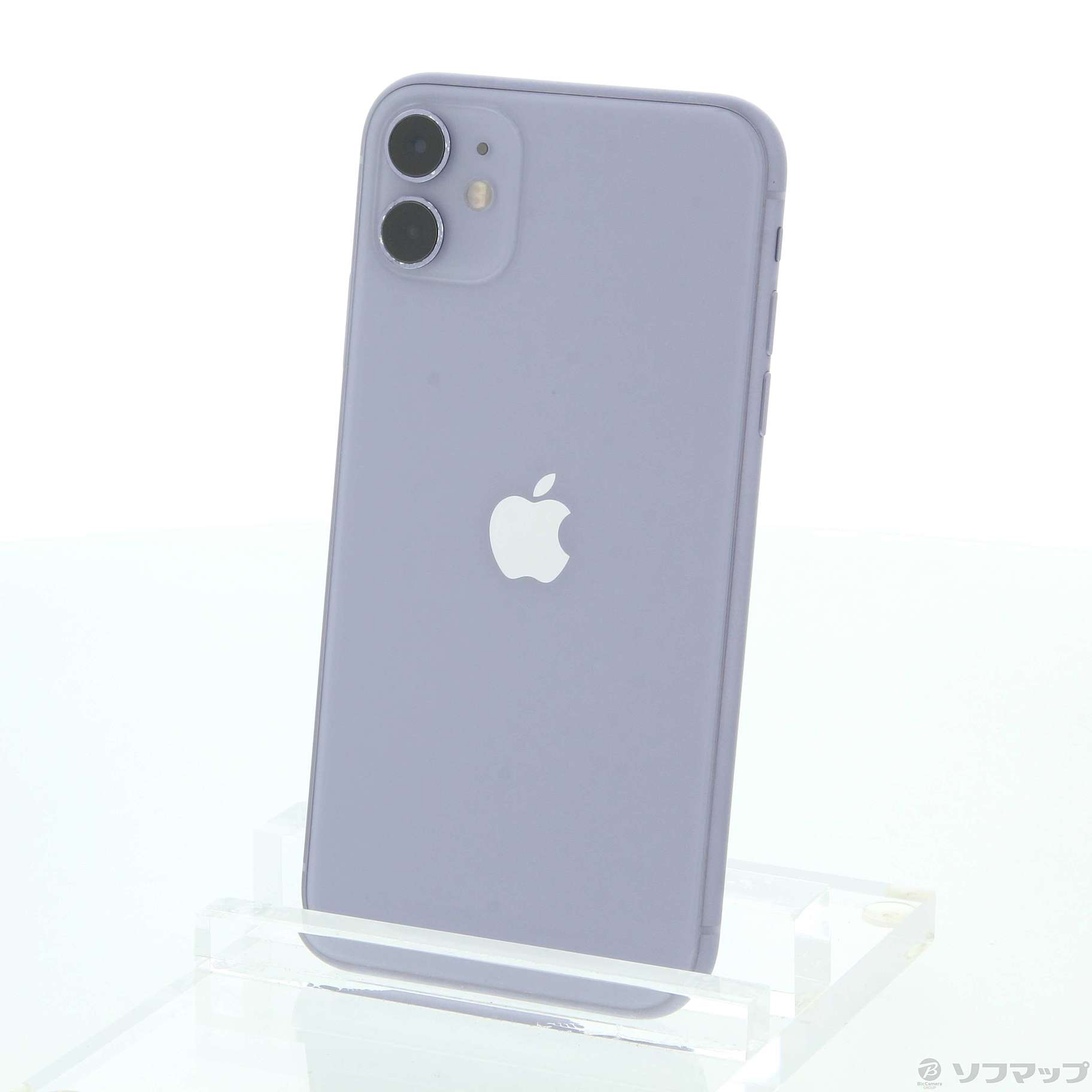 中古】iPhone11 128GB パープル MHDM3J／A SIMフリー