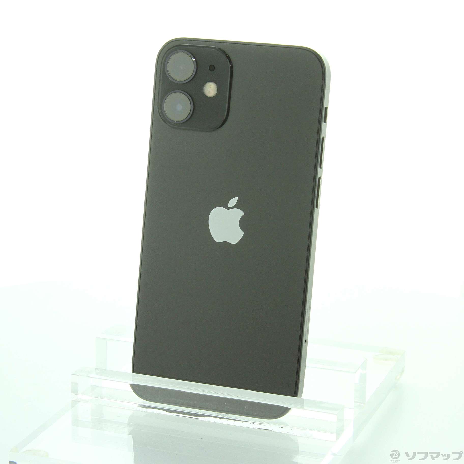 中古】iPhone12 mini 64GB ブラック MGA03J／A SIMフリー