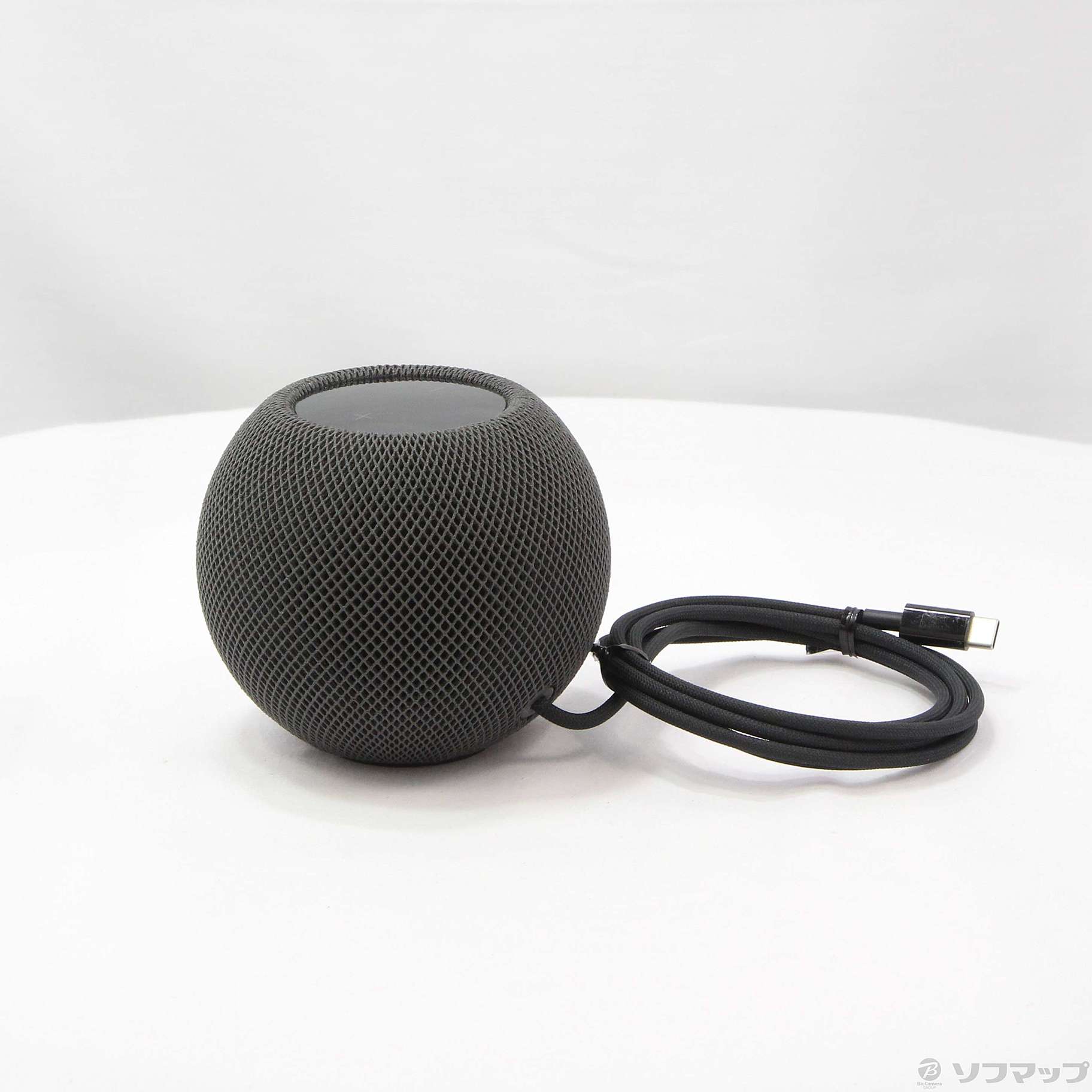 中古】〔展示品〕 HomePod mini スペースグレイ MY5G2J／A