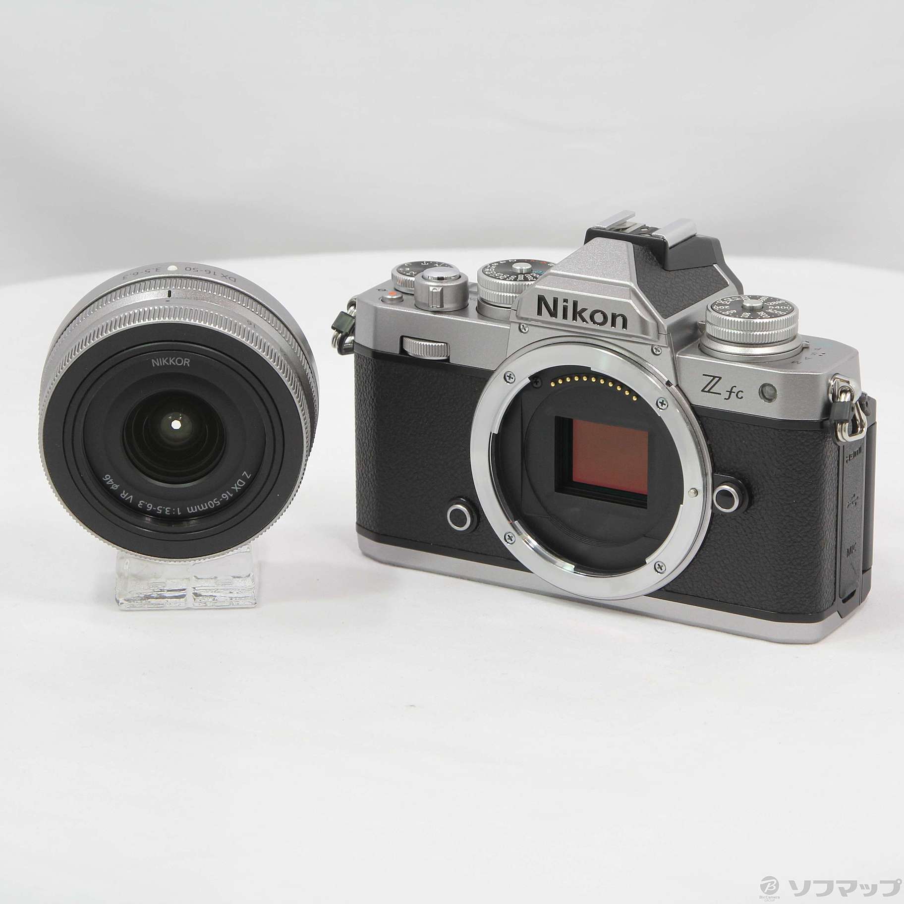 美品】Nikonニコンzfc 16-50 SL レンズキット シルバー - カメラ