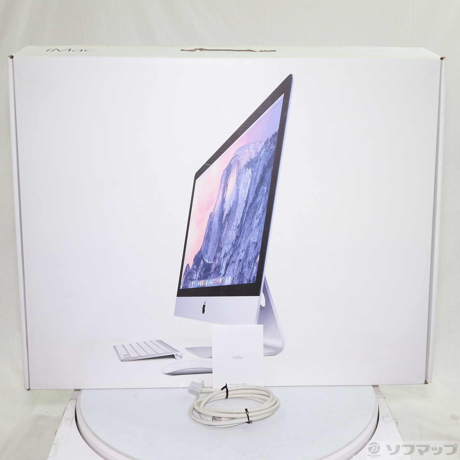 セール対象品 iMac VESAマウント 27-inch Late 2014 MF886J／A Core_i7 4GHz 32GB SSD1TB  〔10.15 Catalina〕