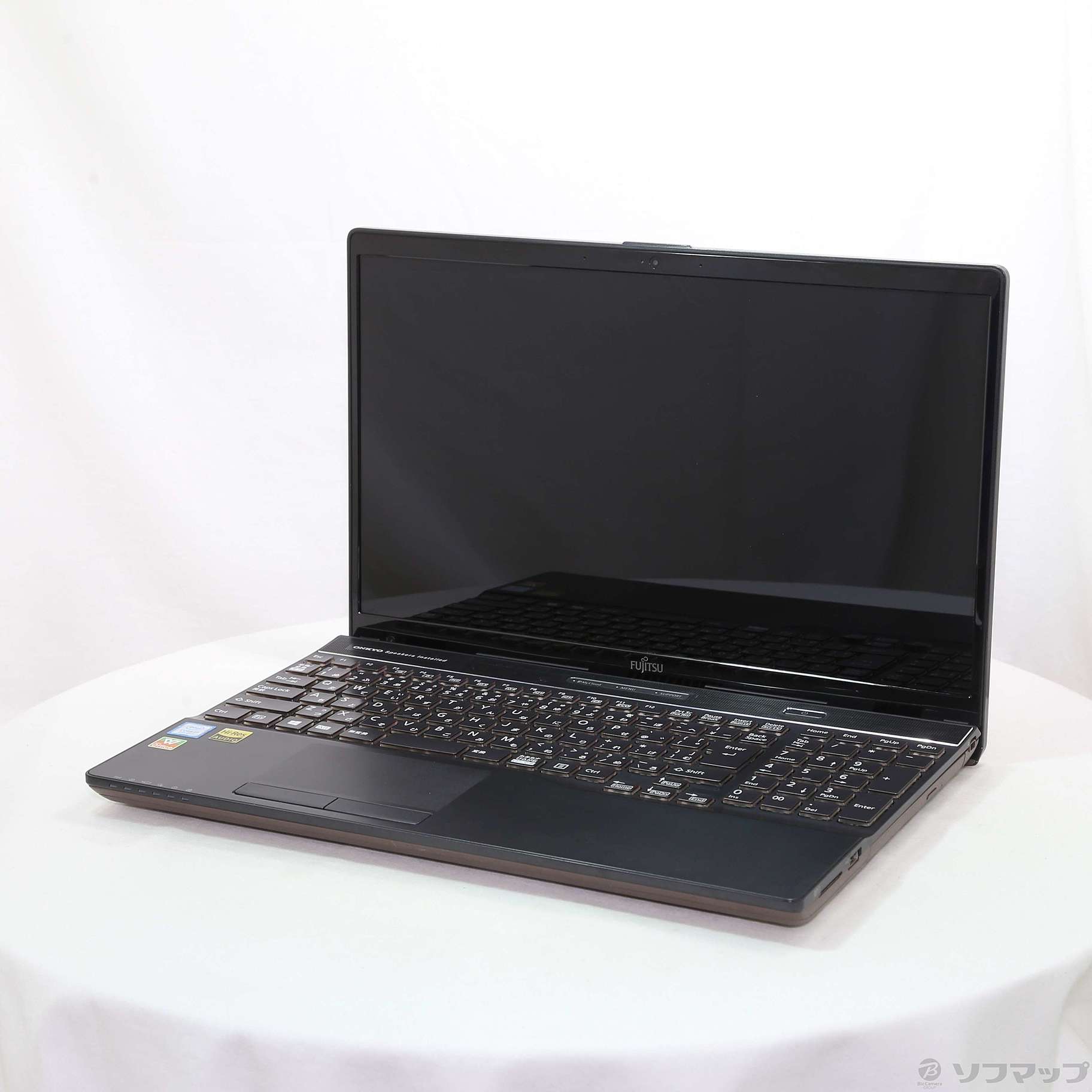 LIFEBOOK AH53/C2 ノートPC ブラック ACアダプター付き 中古】LIFEBOOK AH53／C2 FMVA53C2B ブライトブラック [2133050668857