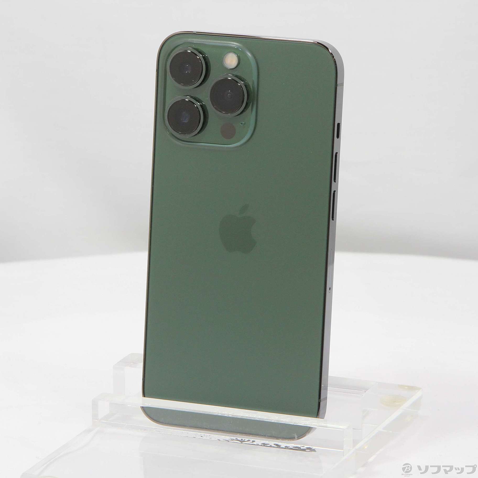 中古】iPhone13 Pro 128GB アルパイングリーン MNDX3J／A SIMフリー 