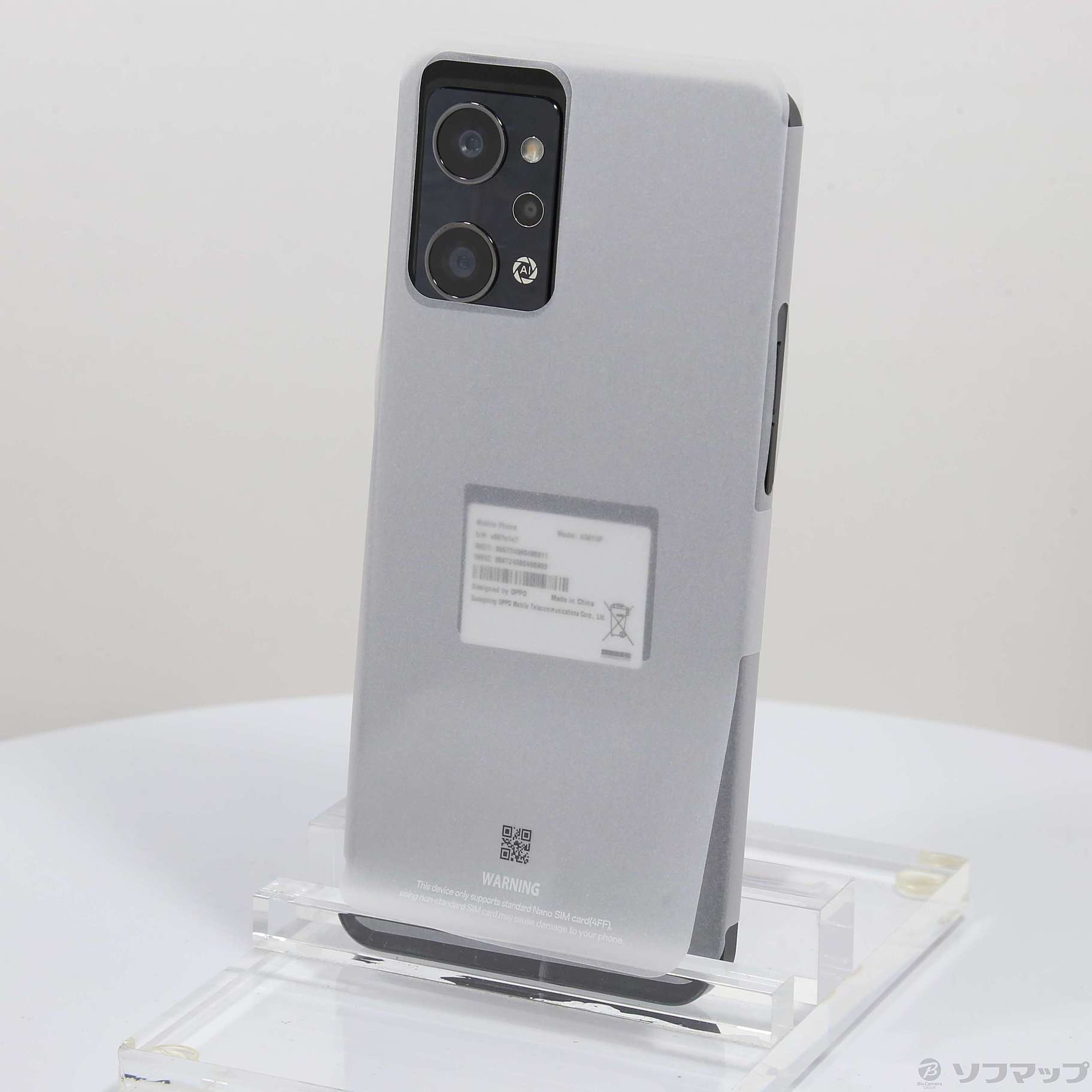 中古】OPPO Reno9 A 128GB ナイトブラック A301OP Y!mobile