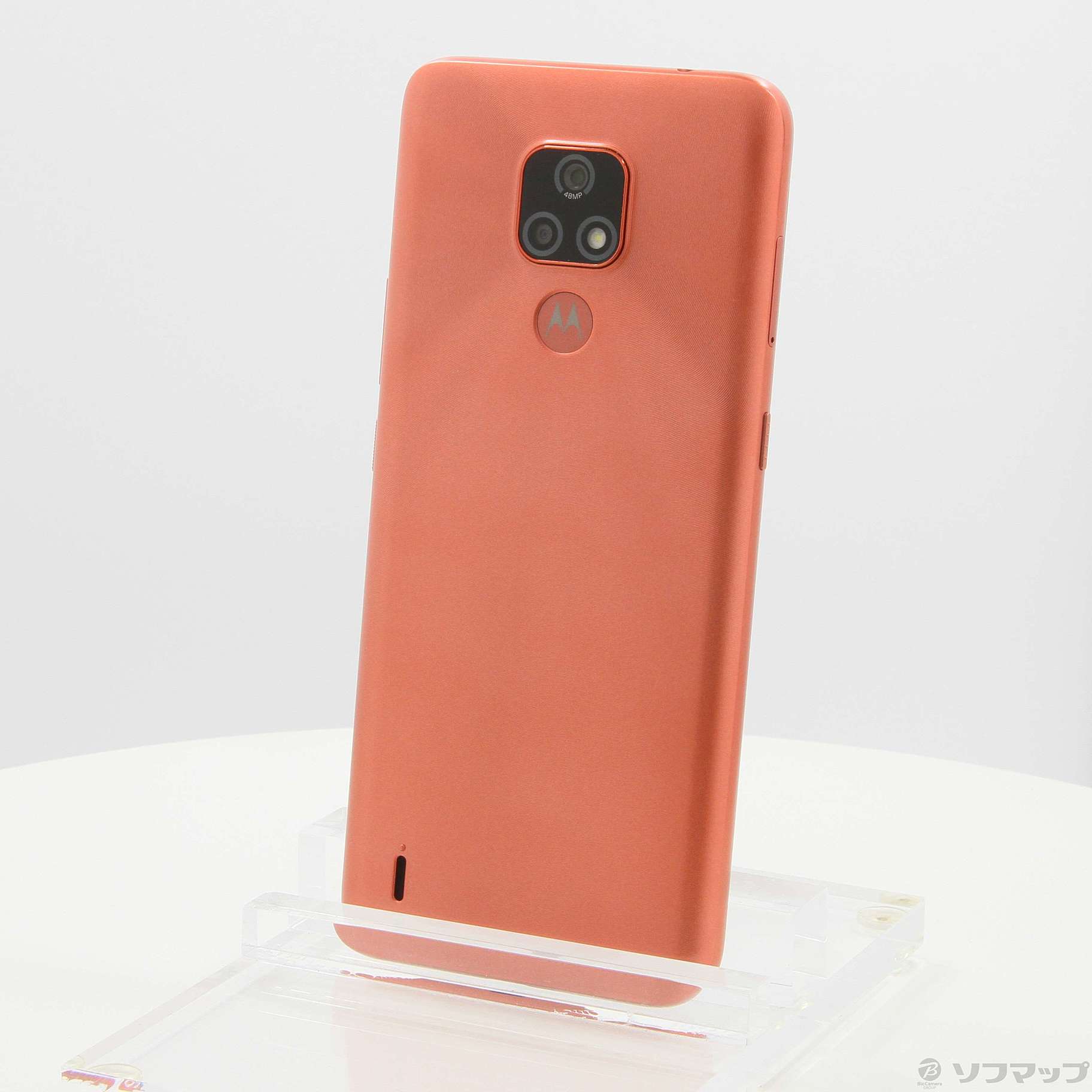 Motorola - 新品未使用 モトローラ moto e7 サテンコーラル モトローラ公式オンラインストア