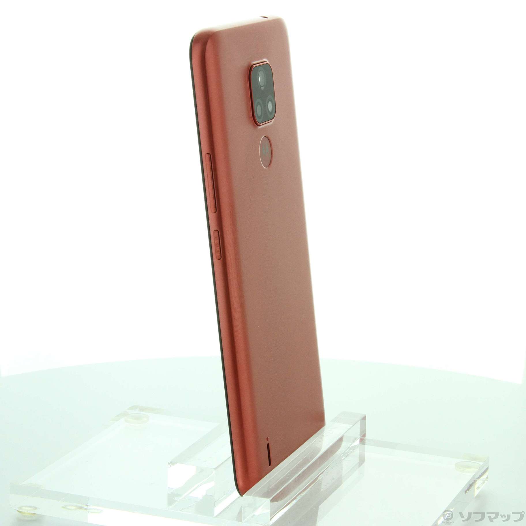 中古】Moto e7 64GB サテンコーラル XT2095-3 SIMフリー