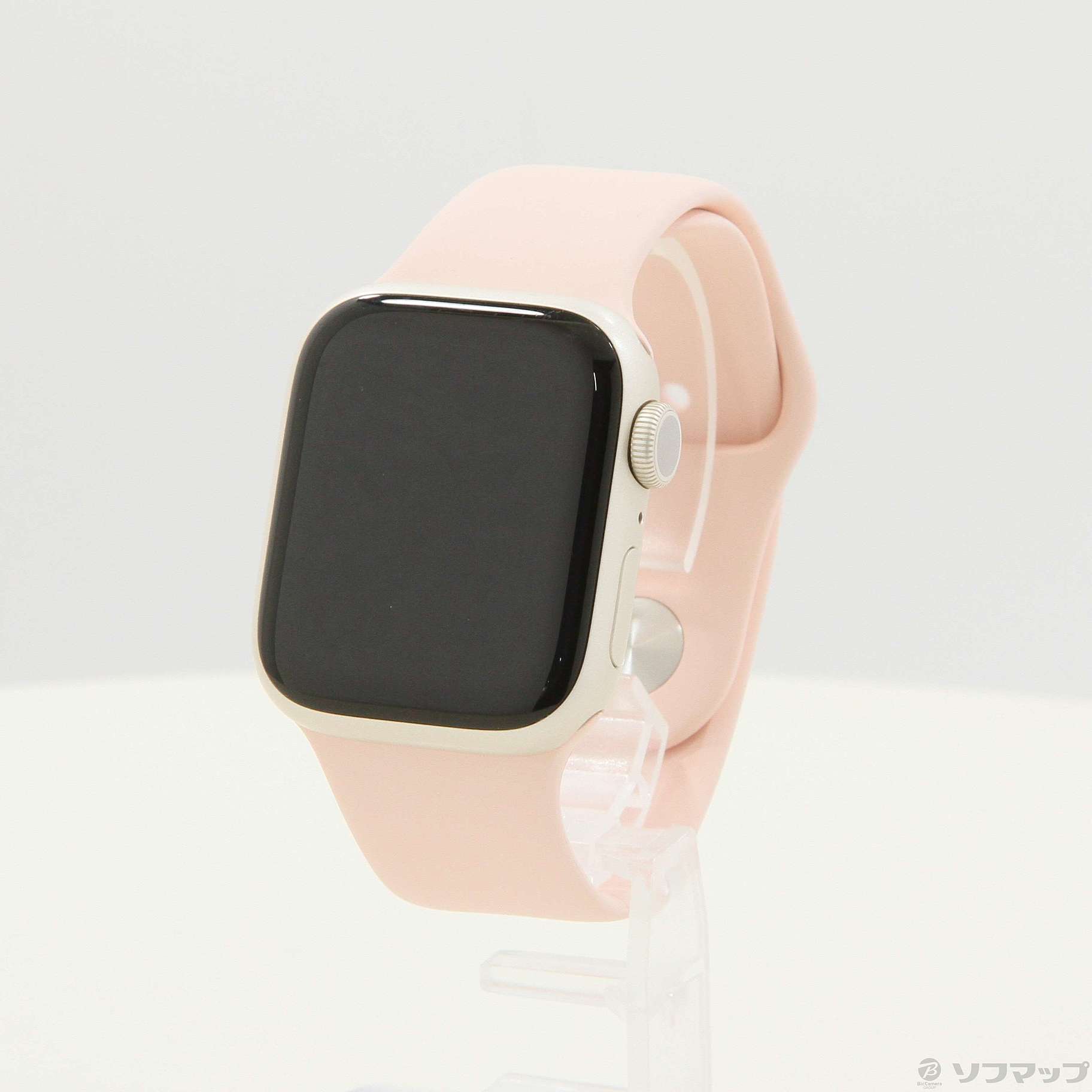 Apple Watch Series 7 GPS 41mm スターライトアルミニウムケース ピンクサンドスポーツバンド
