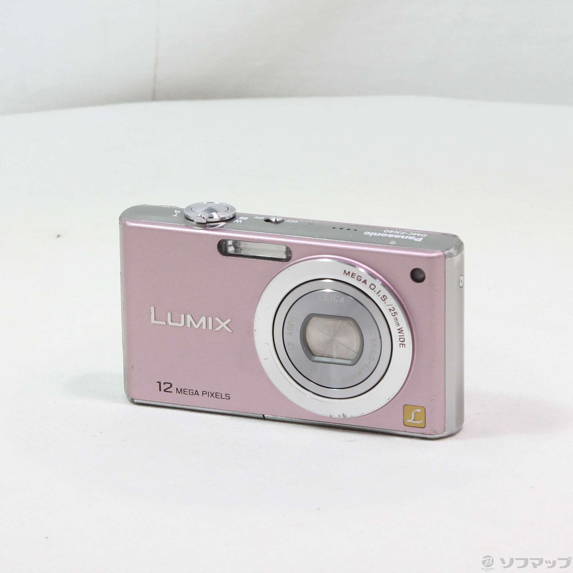 中古】LUMIX DMC-FX40-P (1210万画素／5倍ズーム／スイートピンク