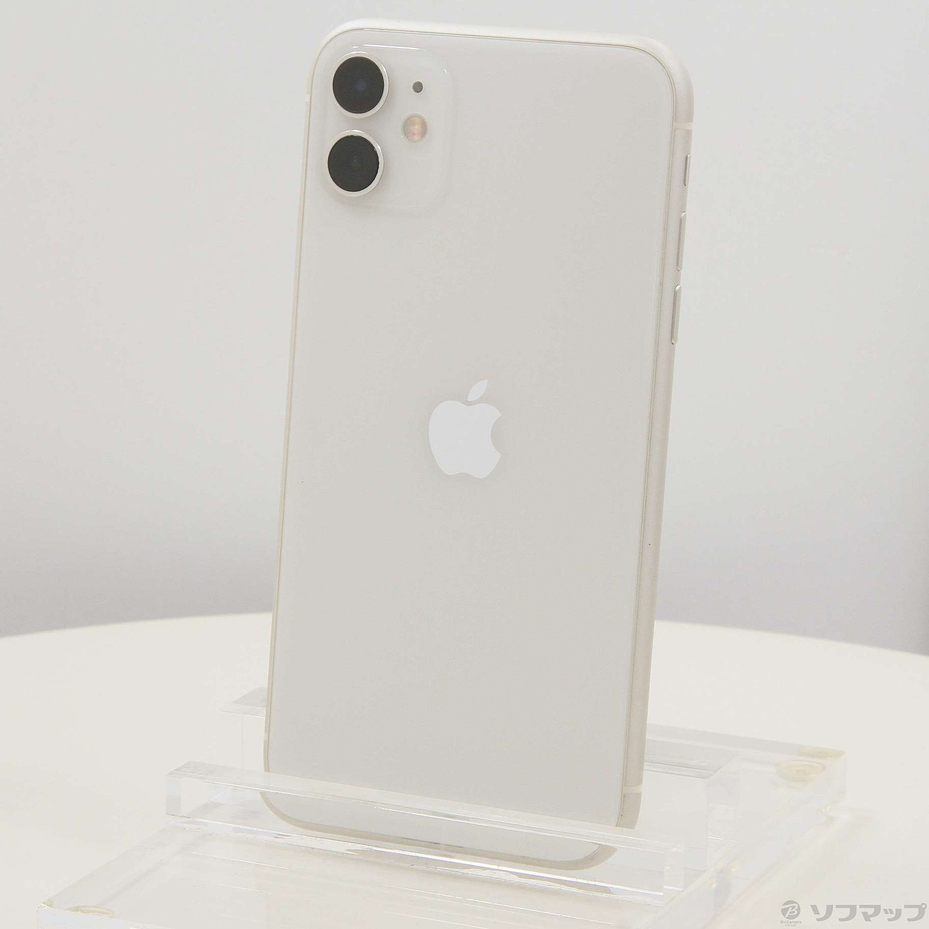 中古】iPhone11 64GB ホワイト MWLU2J／A SIMフリー [2133050676180