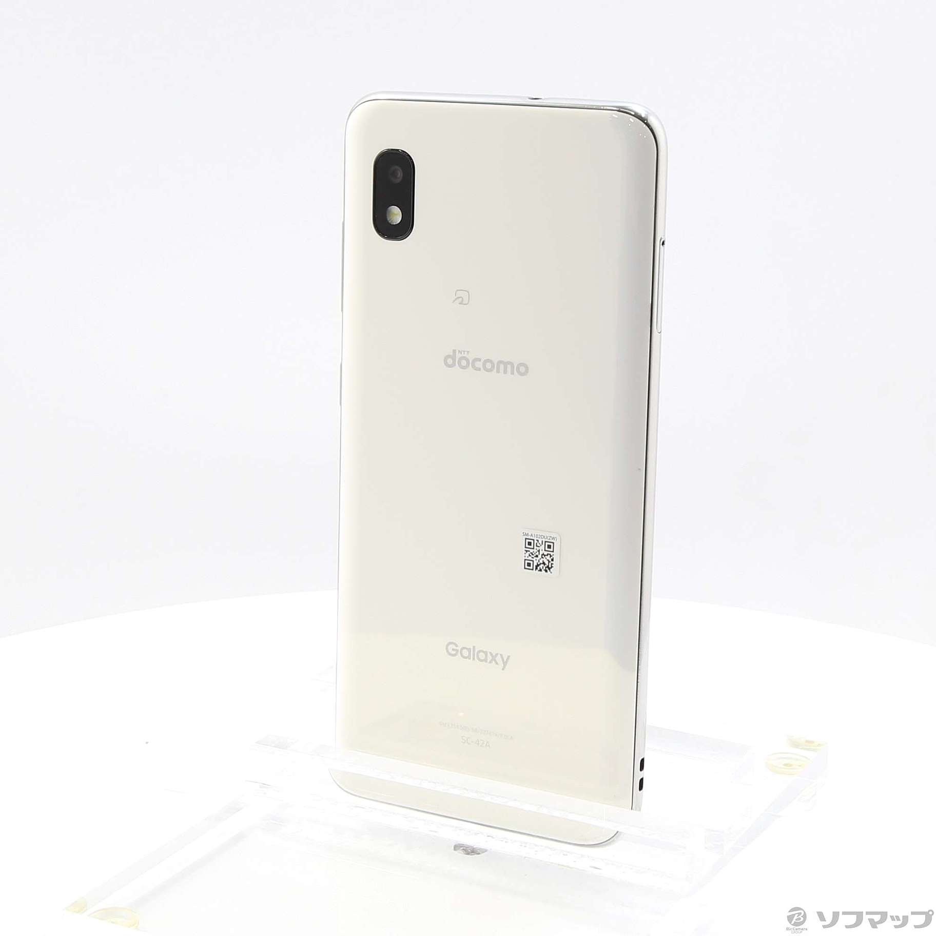 中古】GALAXY A21 64GB ホワイト SC-42A docomoロック解除SIMフリー