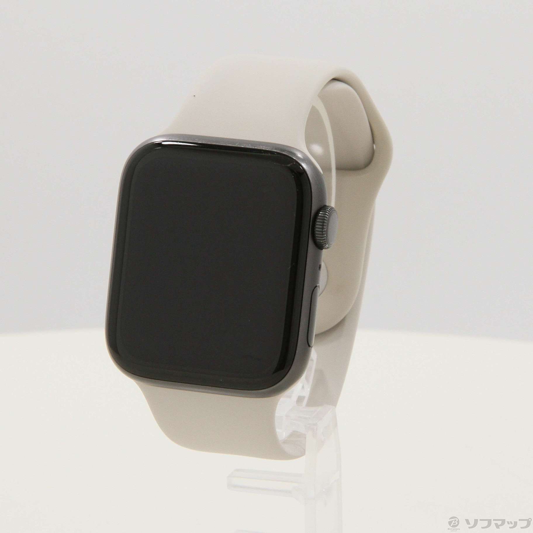 Apple Watch Series 5 GPS 44mm スペースグレイアルミニウムケース ストーンスポーツバンド