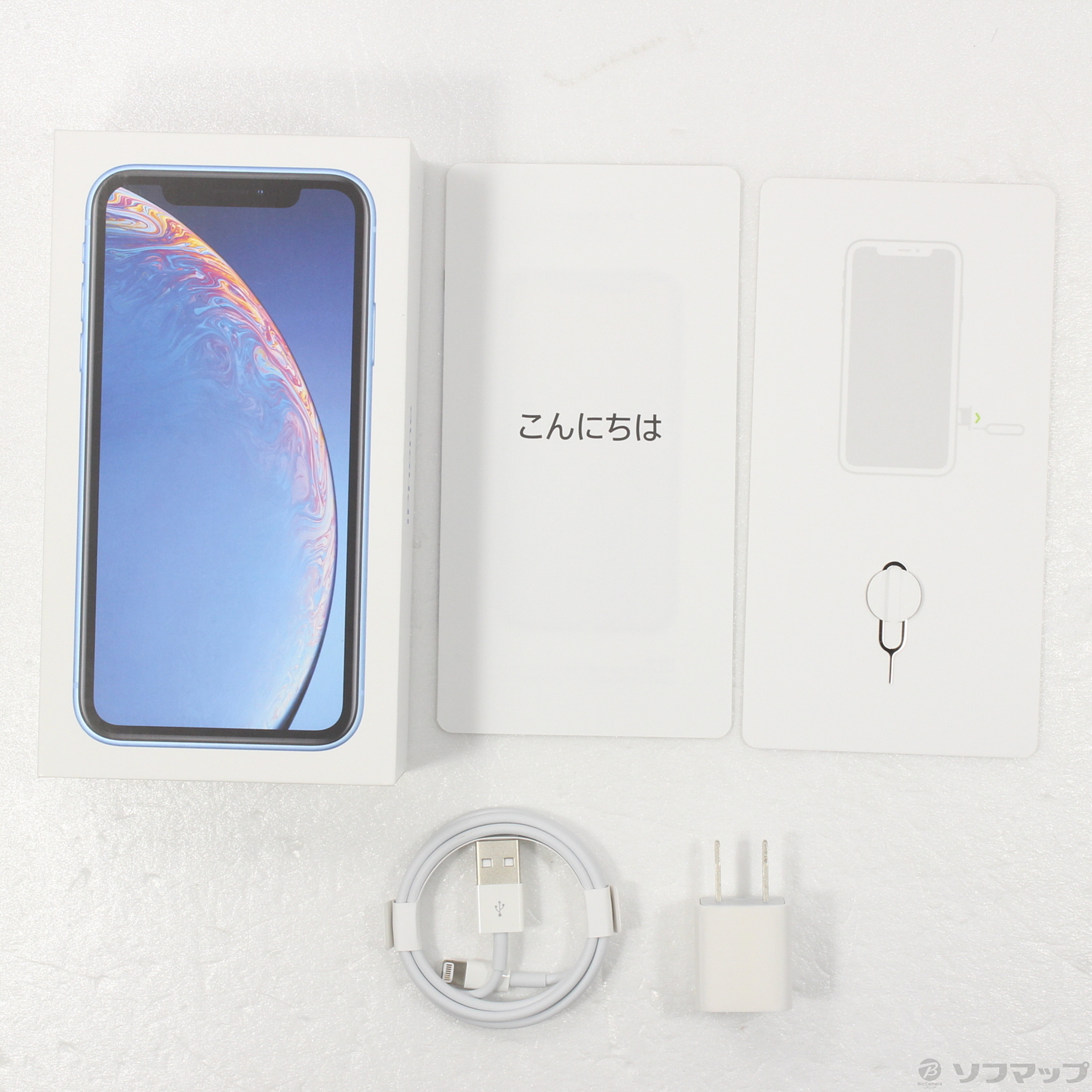 中古】iPhoneXR 128GB ブルー MT0U2J／A SIMフリー [2133050681177] - リコレ！|ビックカメラグループ  ソフマップの中古通販サイト