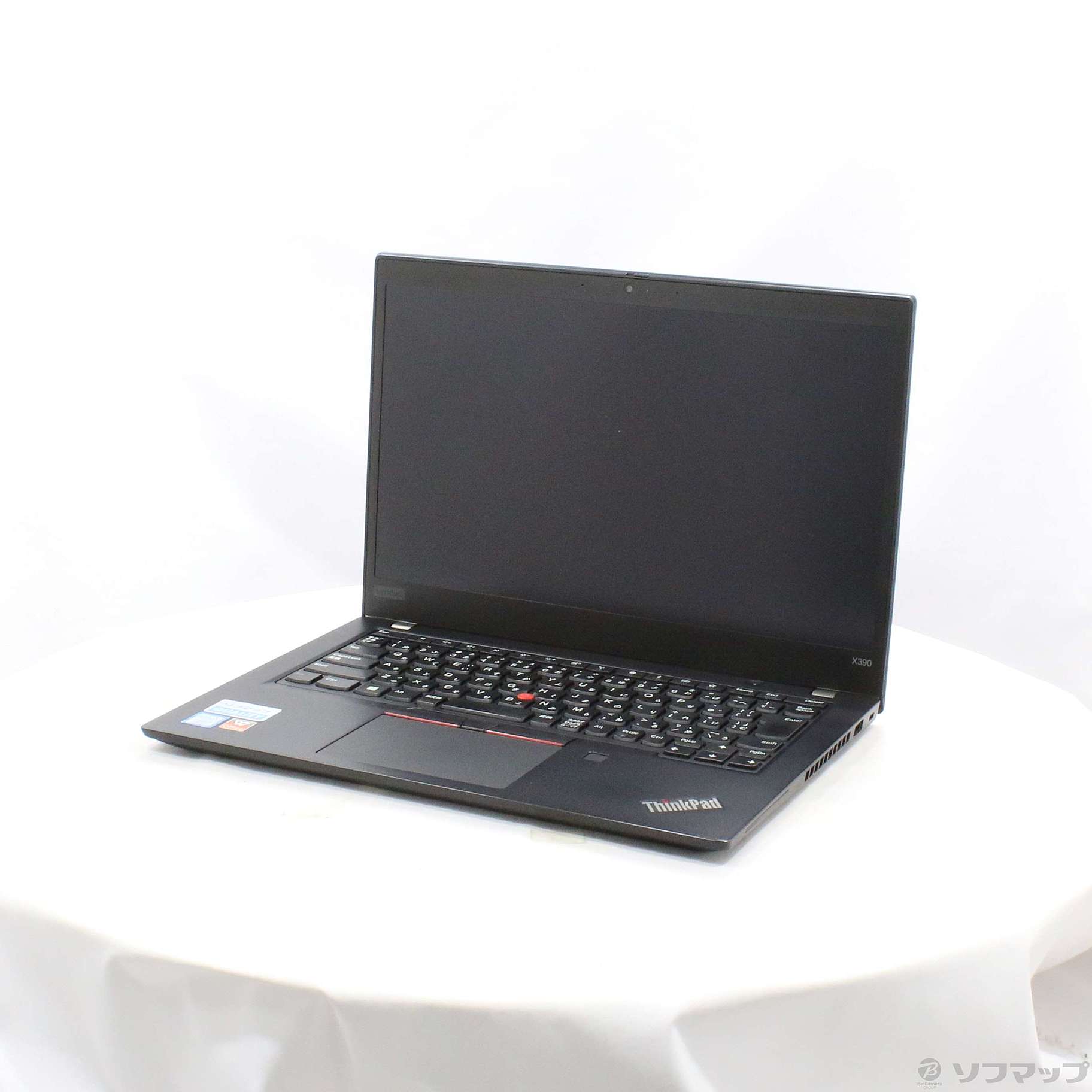 中古】ThinkPad X390 20Q00054JP ブラック 〔Windows 10