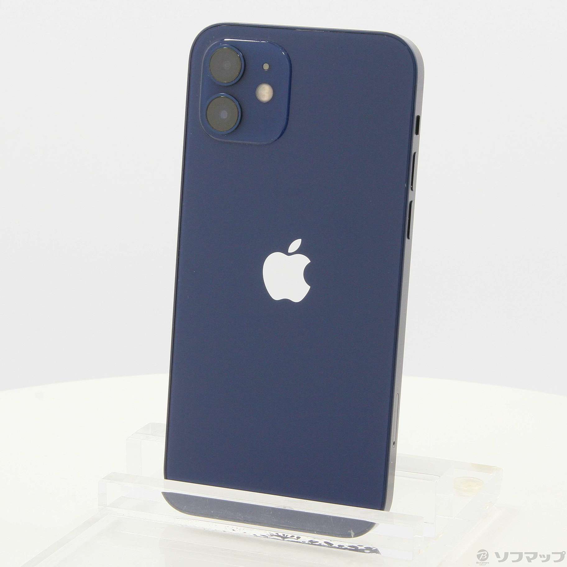 中古】iPhone12 64GB ブルー MGHR3J／A SIMフリー [2133050688459