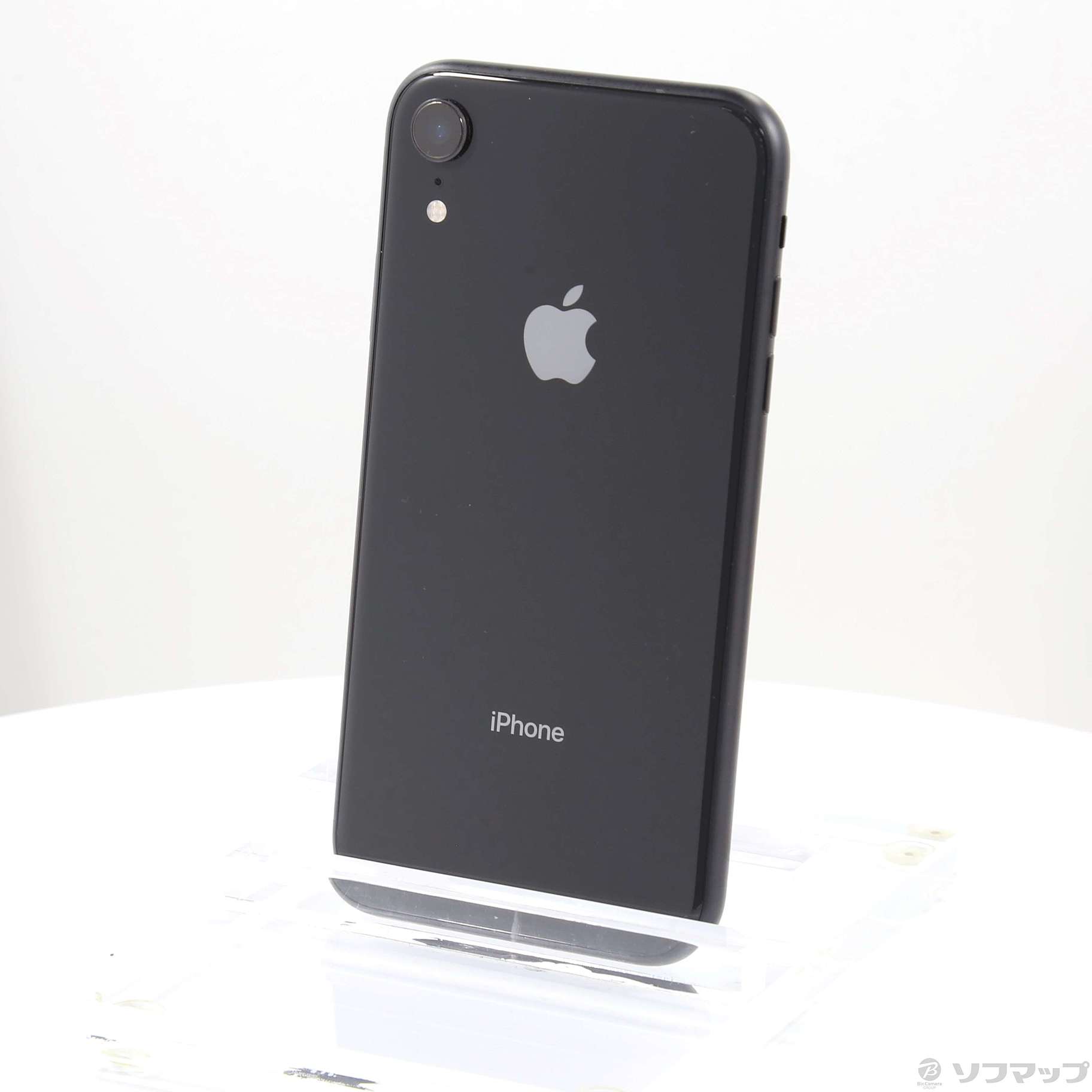 中古】iPhoneXR 256GB ブラック MT0V2J／A SIMフリー [2133050690155