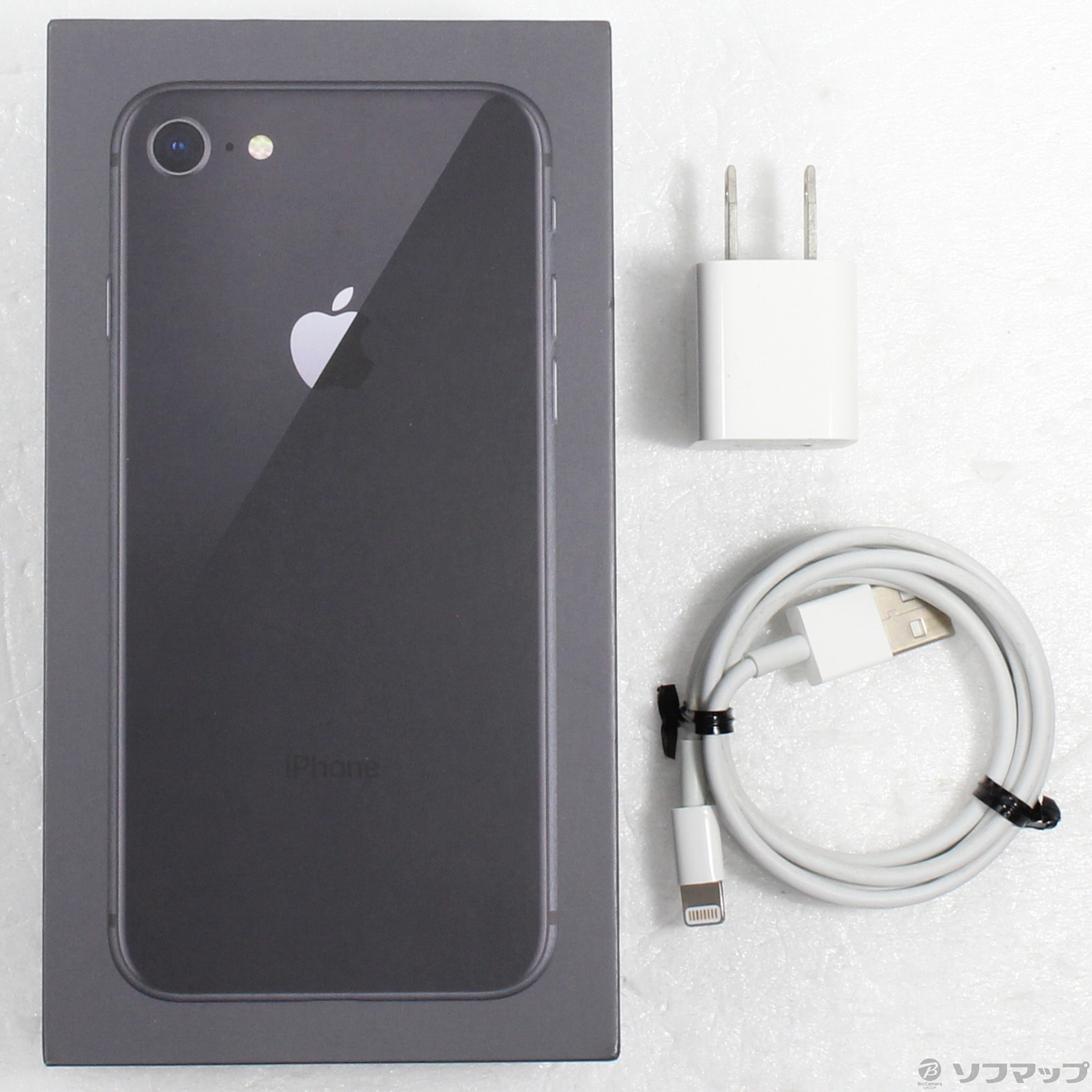 中古】iPhone8 64GB スペースグレイ MQ782J／A SIMフリー