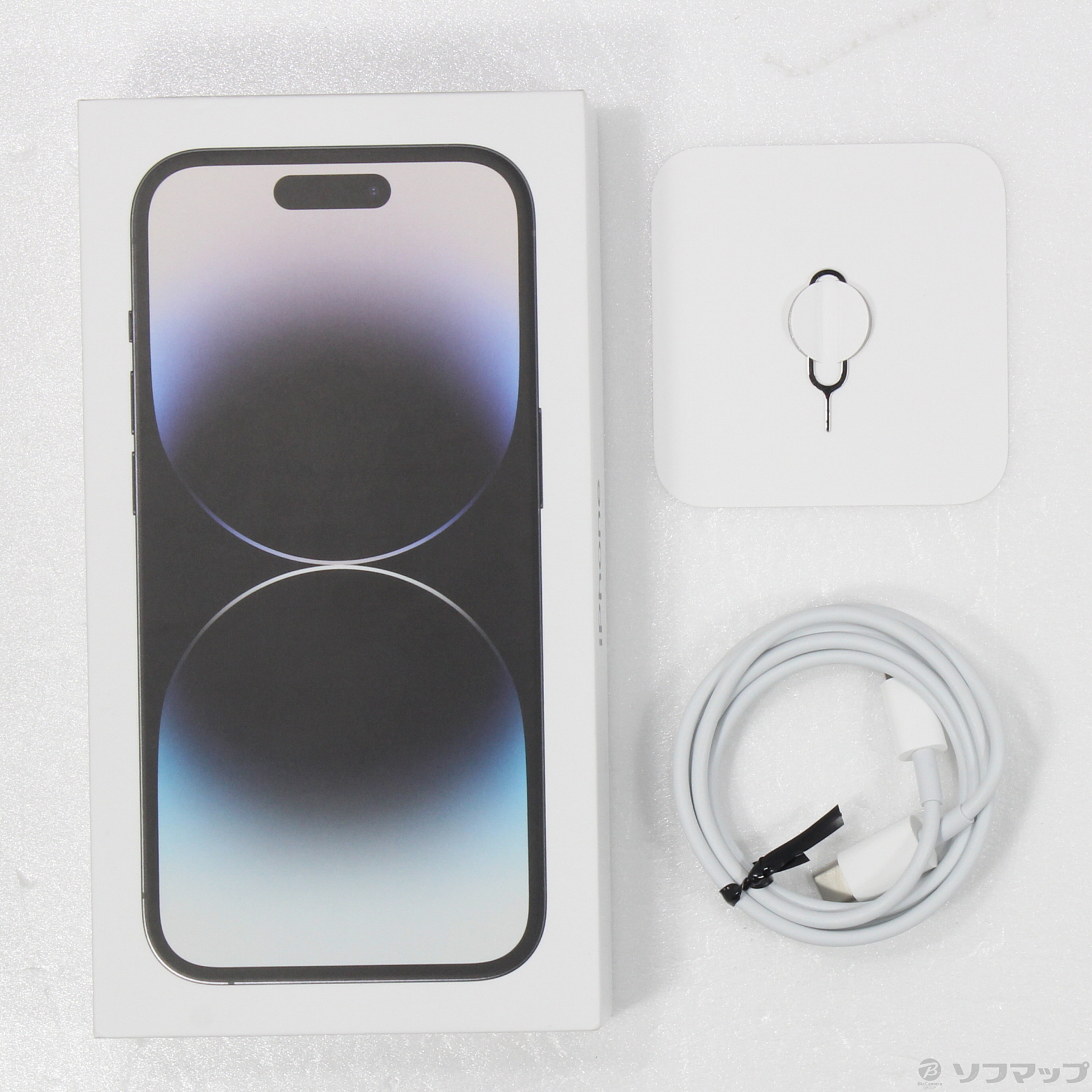 中古】iPhone14 Pro 512GB スペースブラック MQ1L3J／A SIMフリー