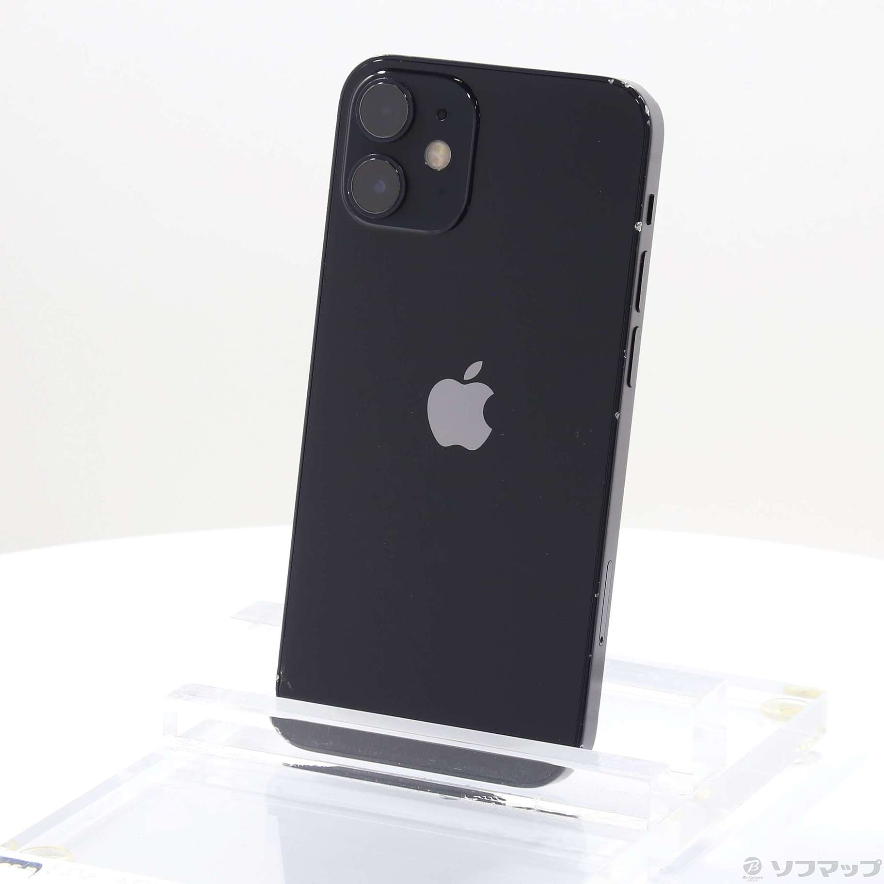 中古】iPhone12 mini 128GB ブラック MGDJ3J／A SIMフリー