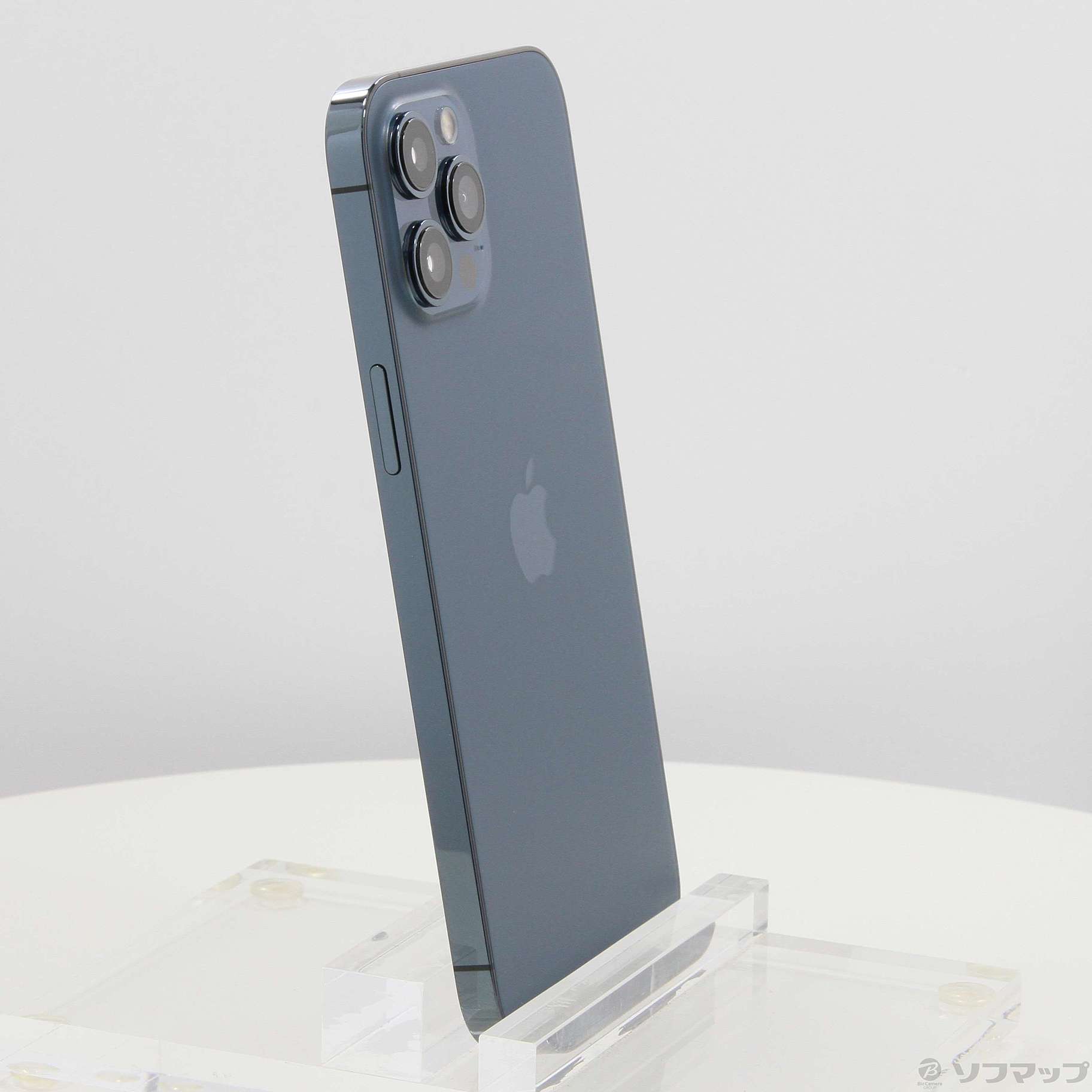中古】iPhone12 Pro Max 256GB パシフィックブルー MGD23J／A SIM