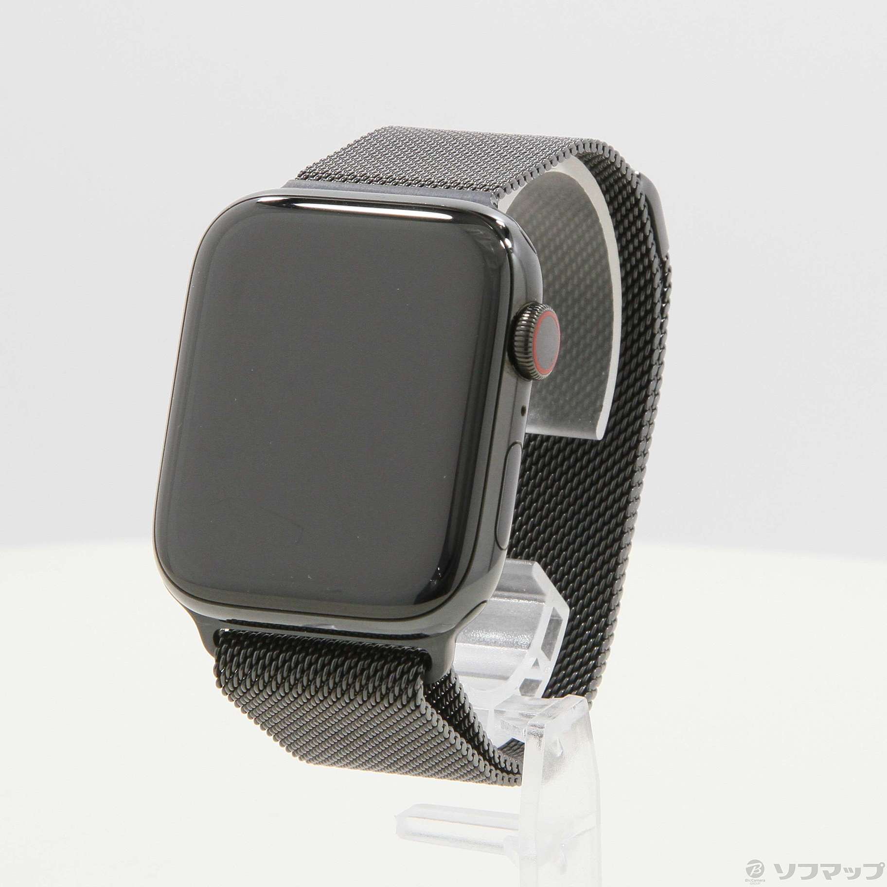 Apple Watch ミラネーゼループバンド ブラック 44mm対応 - 時計