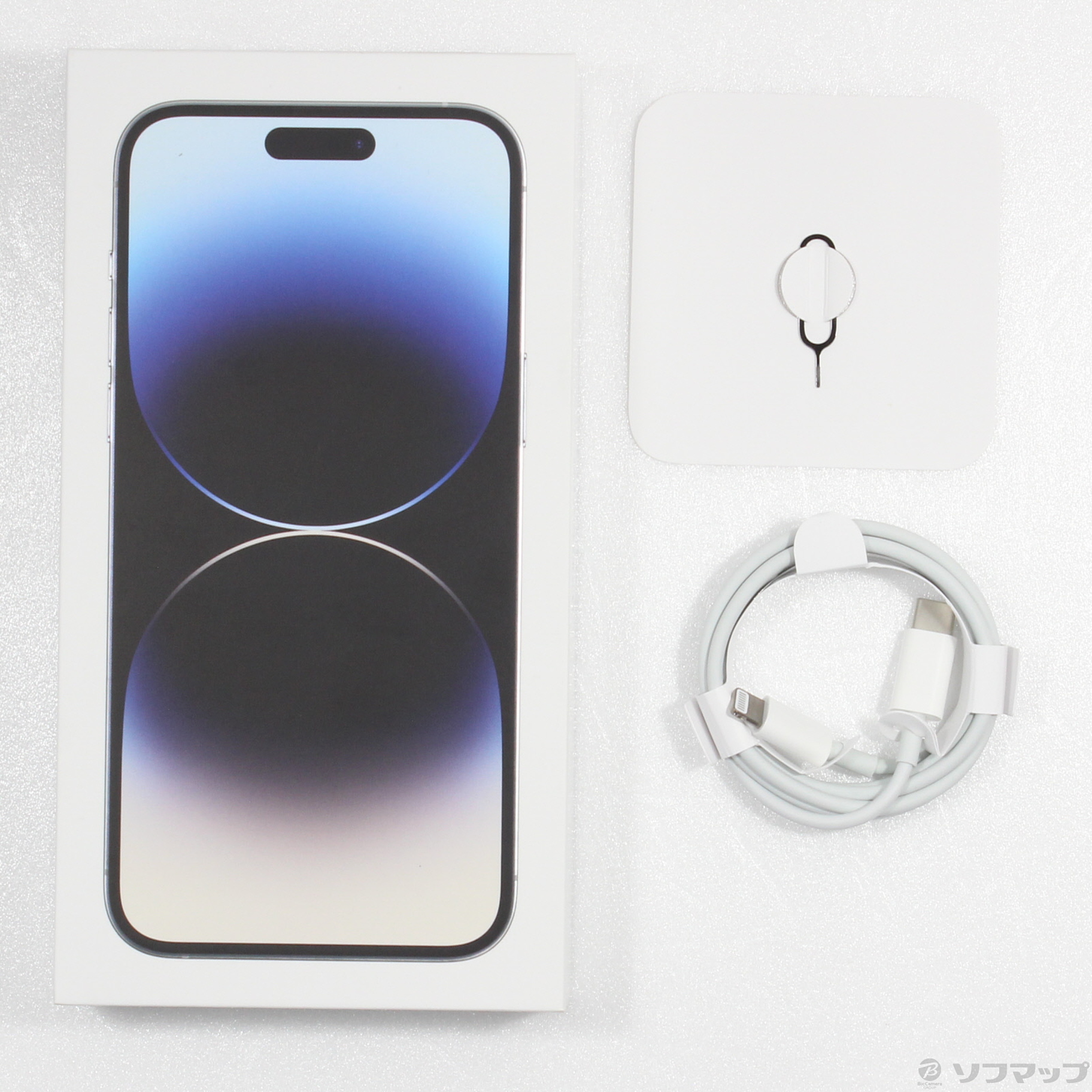 〔中古品〕 iPhone14 Pro Max 256GB シルバー MQ9C3J／A SIMフリー ［6.7インチ有機EL／Apple A16］