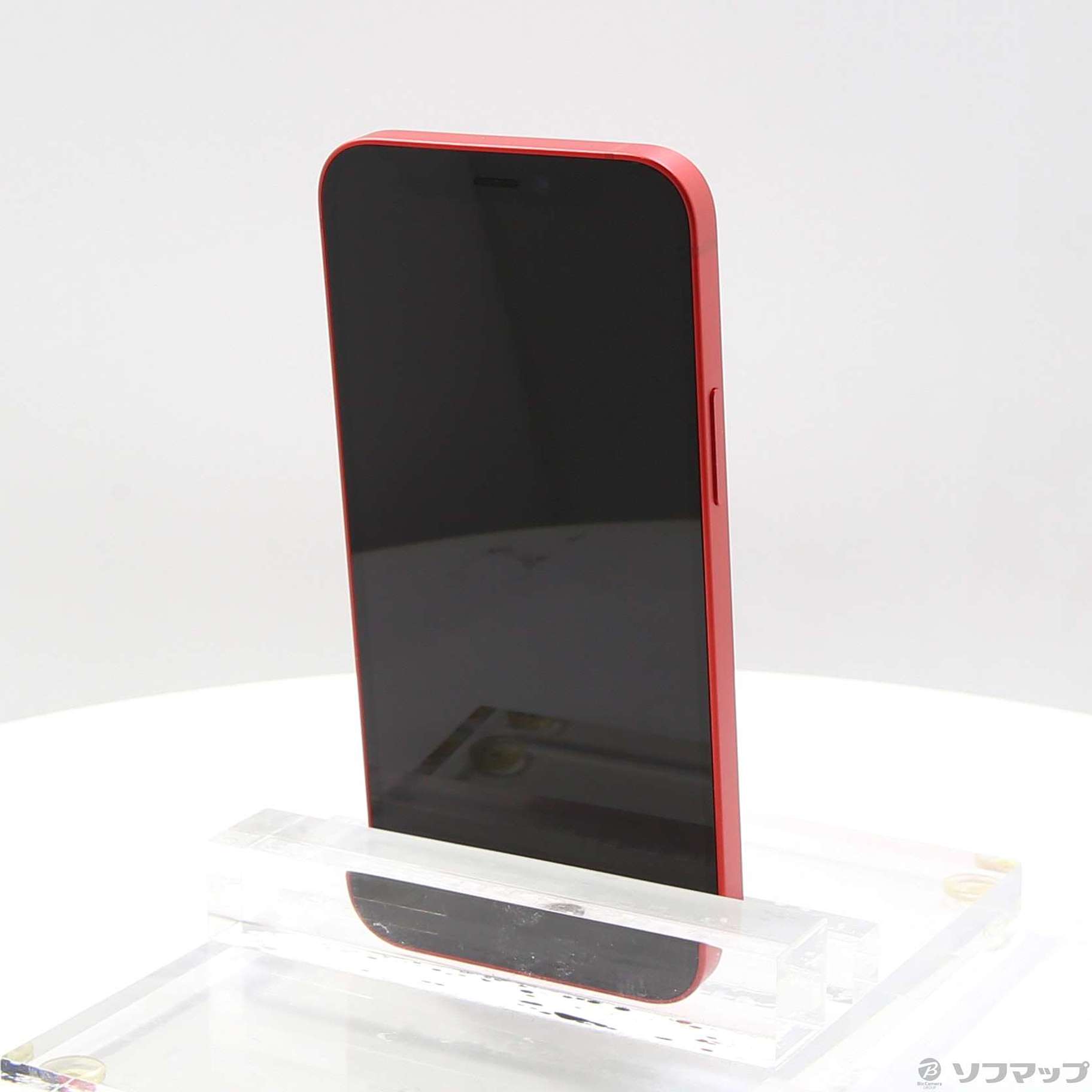 中古】iPhone12 mini 256GB プロダクトレッド MGDU3J／A SIMフリー