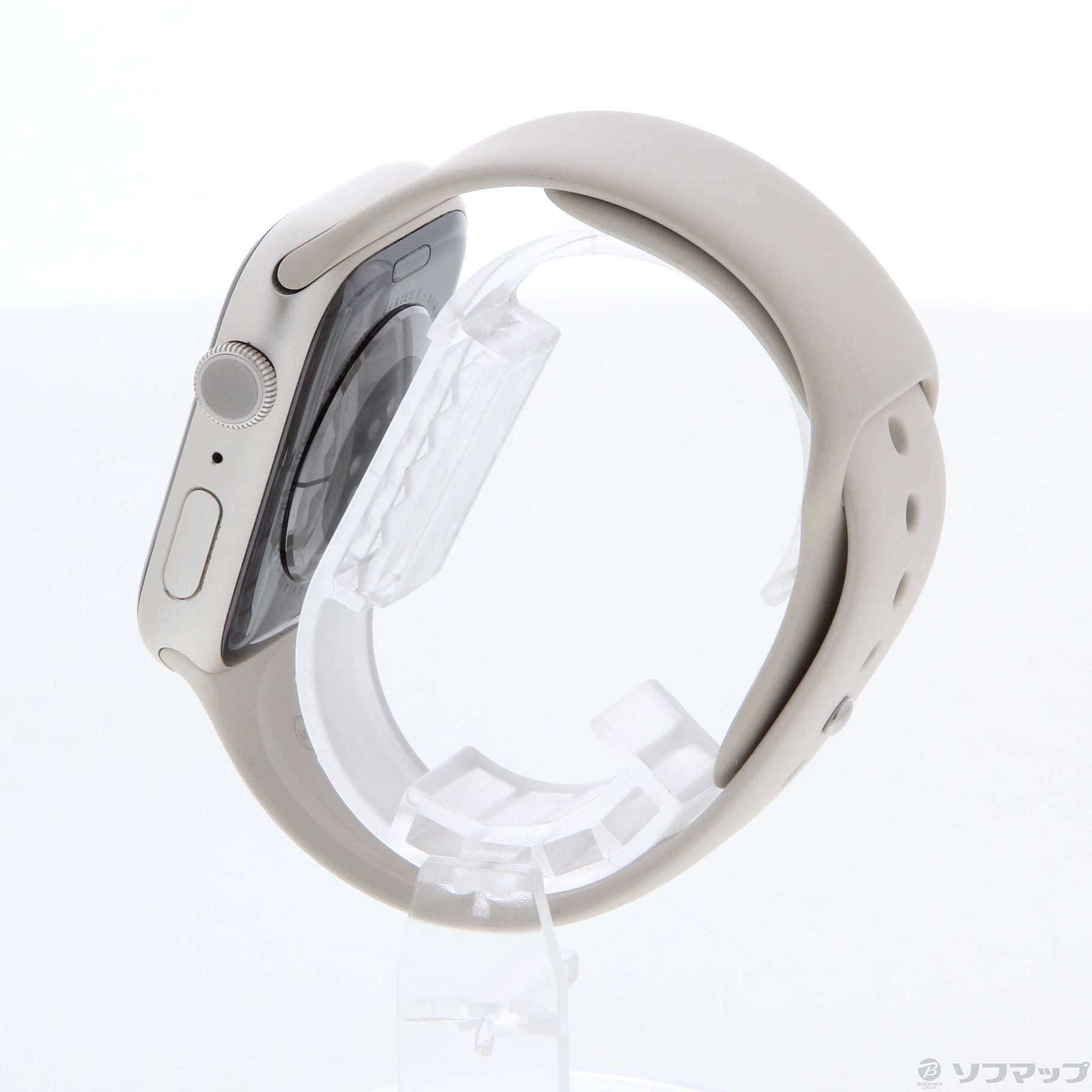 中古】Apple Watch Series 7 GPS 45mm スターライトアルミニウムケース 