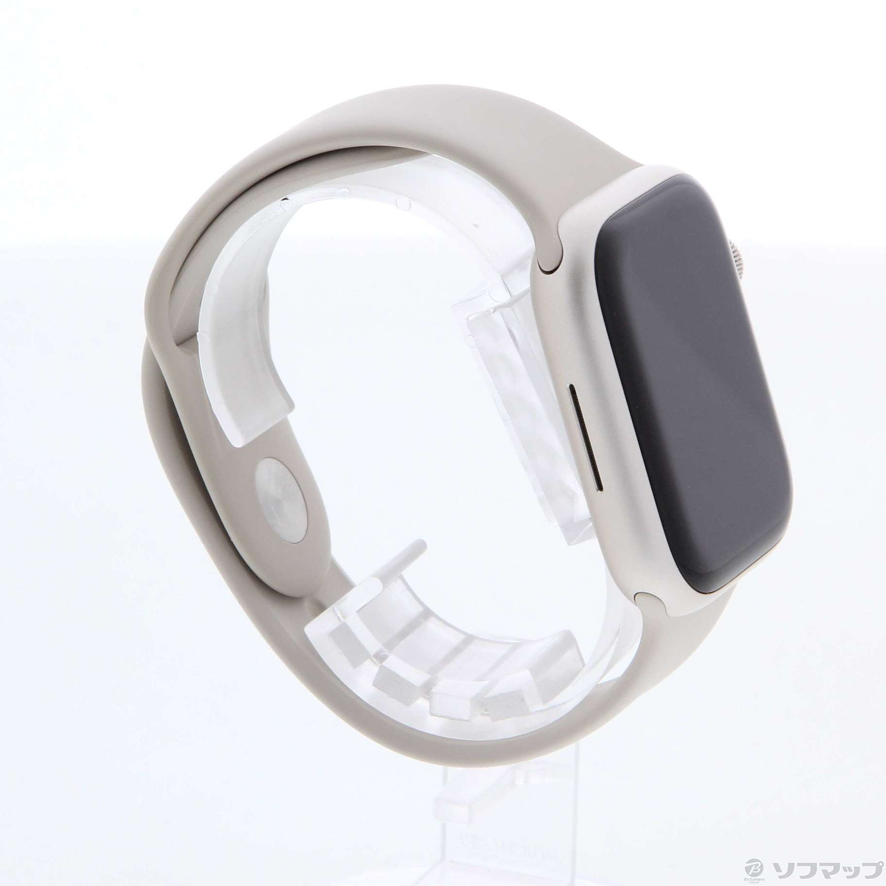 在庫高品質apple watch 本体 シリーズ7 45mm スターライト セルラーモデル Apple Watch本体