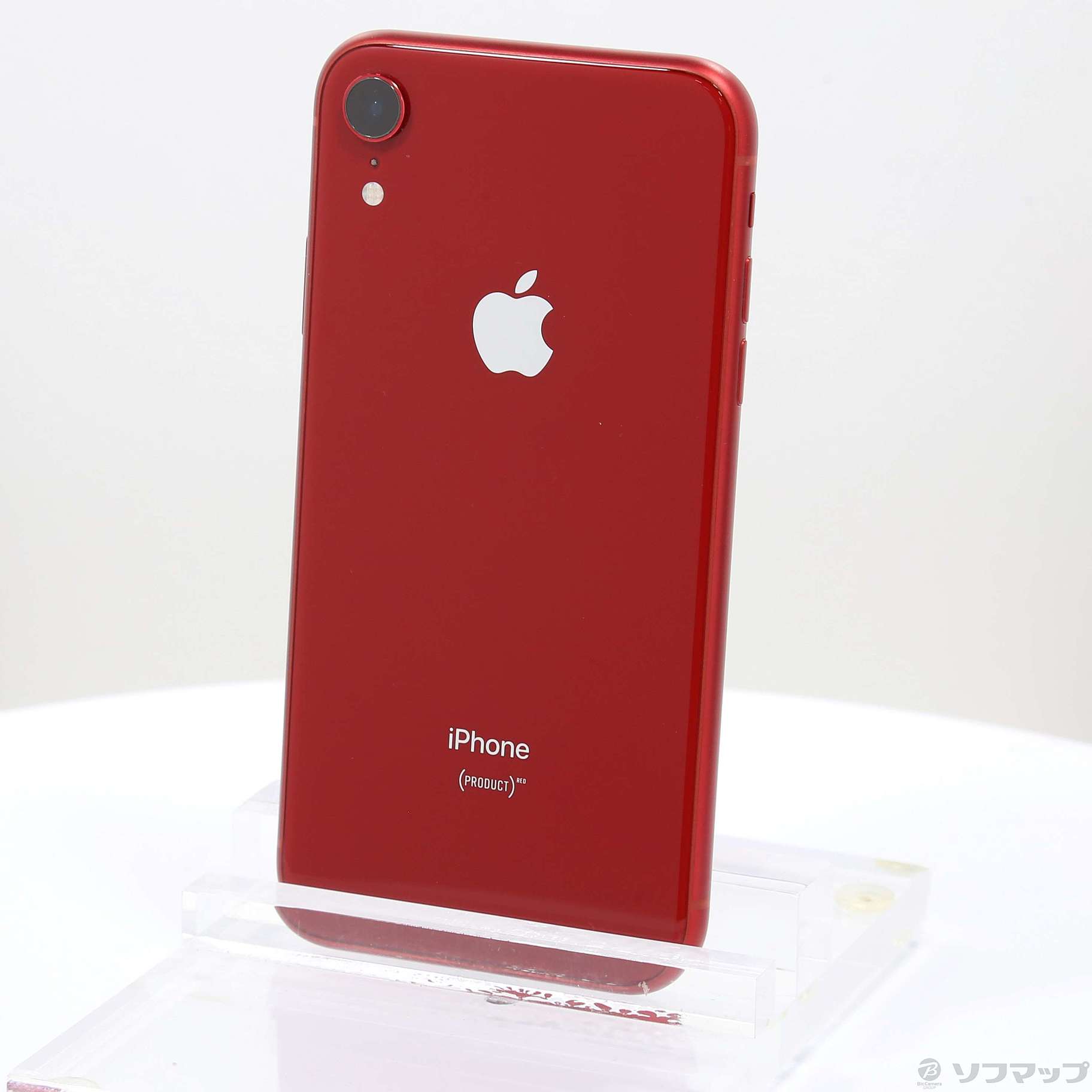 iPhone XR レッド 128 GB Softbank 美品商品の状態目立った傷や汚れ