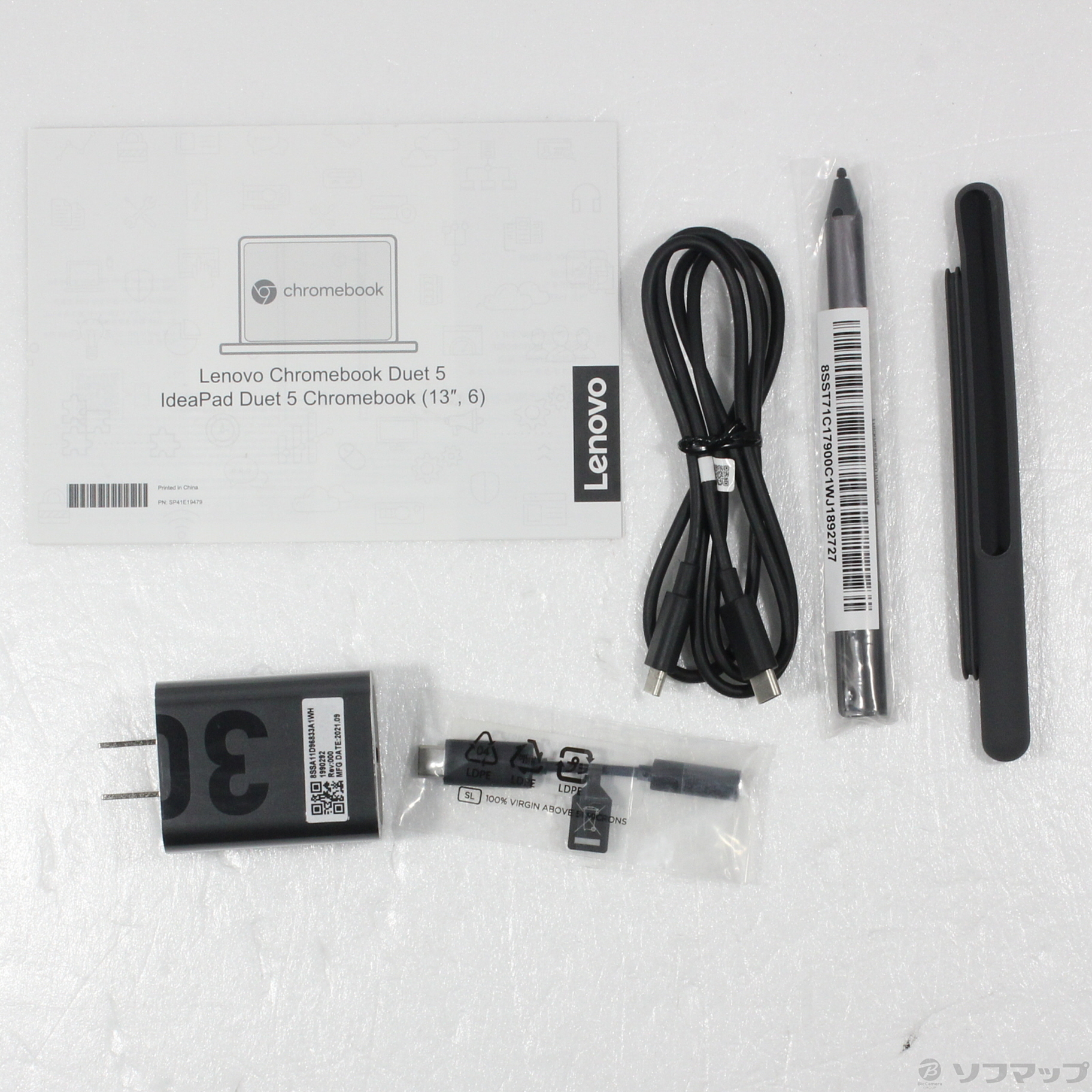 中古】〔展示品〕 ideapad Duet 560 Chromebook 82QS001XJP ストーム