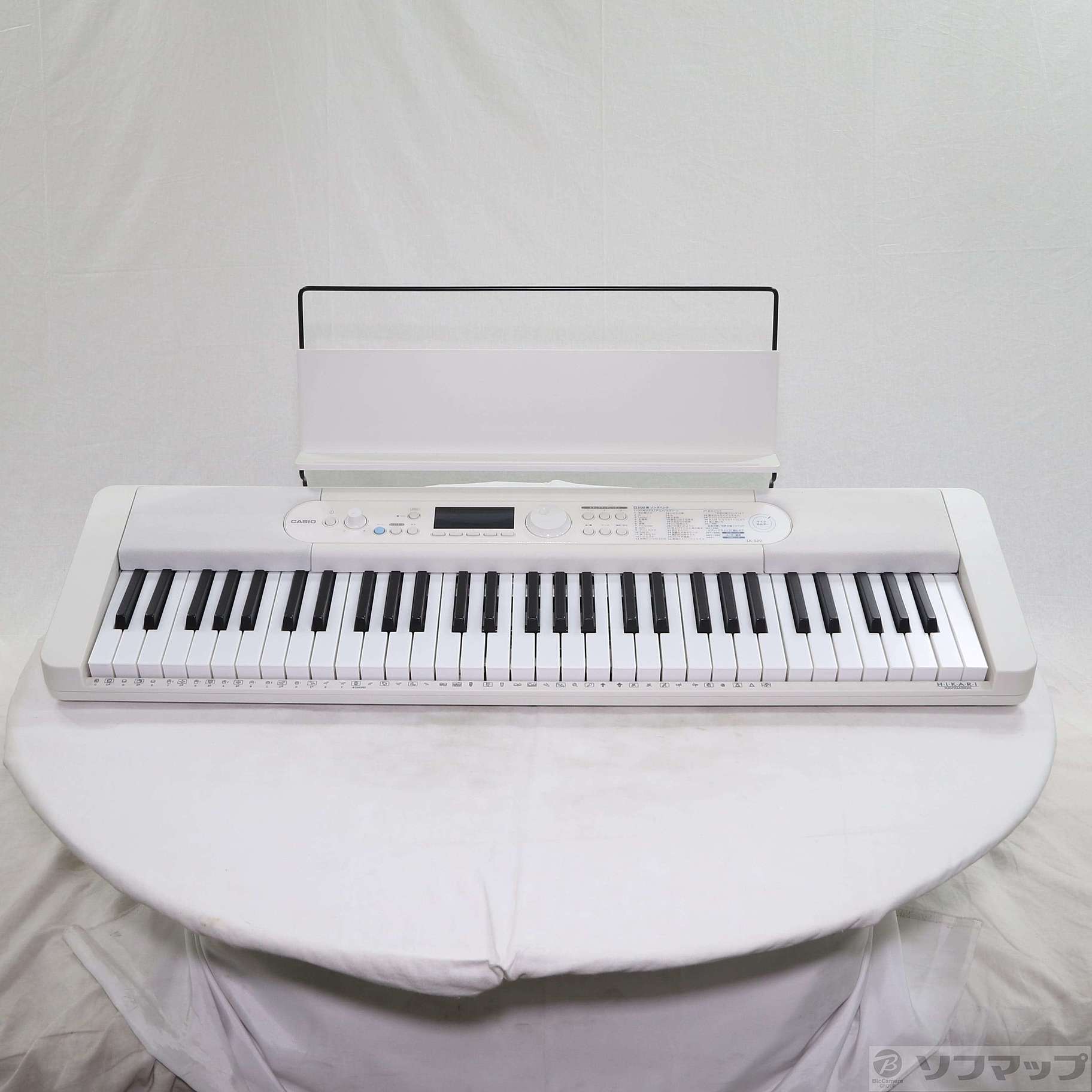 カシオ LK-520 Casiotone 光ナビゲーションキーボード 電子キーボード