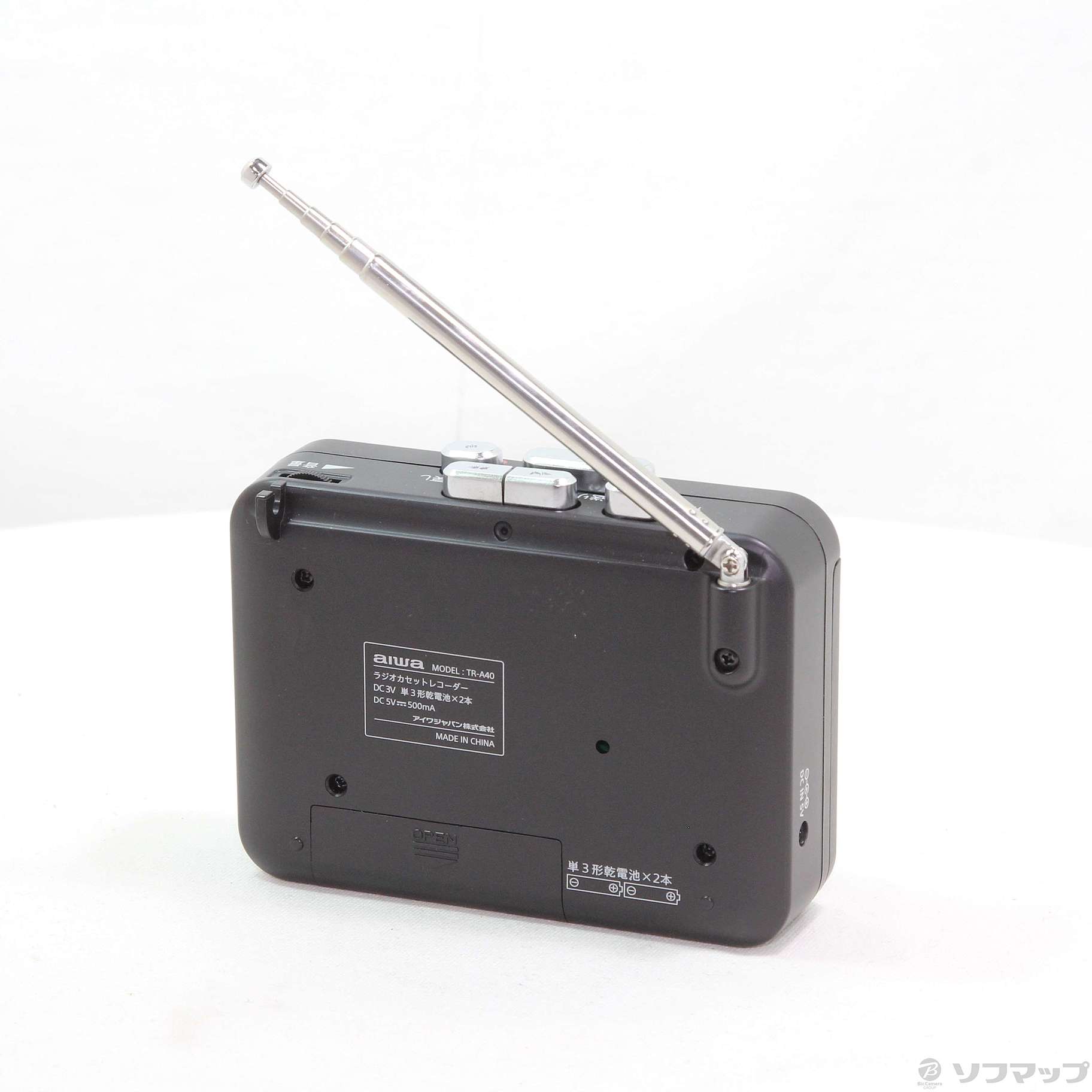 通電・ラジオ確認済み AIWA TR-7 ラジオカセット レコーダー-