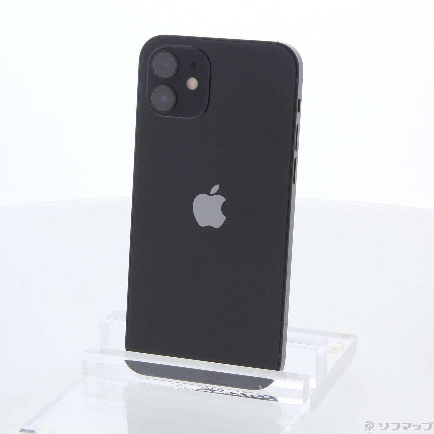 中古】iPhone12 128GB ブラック MGHU3J／A SIMフリー [2133050714097