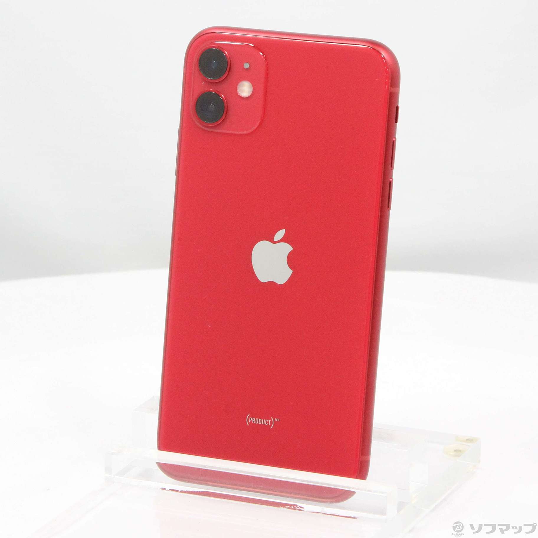 中古】iPhone11 128GB プロダクトレッド MWM32J／A SIMフリー