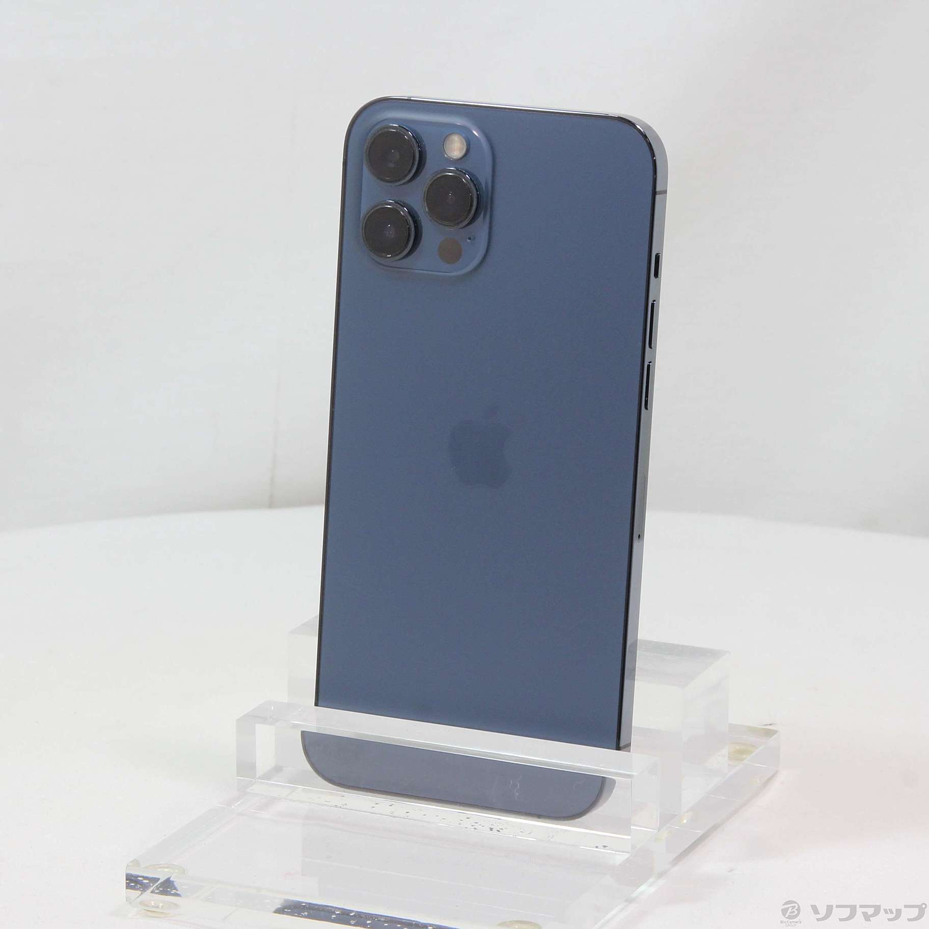 中古】iPhone12 Pro Max 128GB パシフィックブルー MGCX3J／A SIM