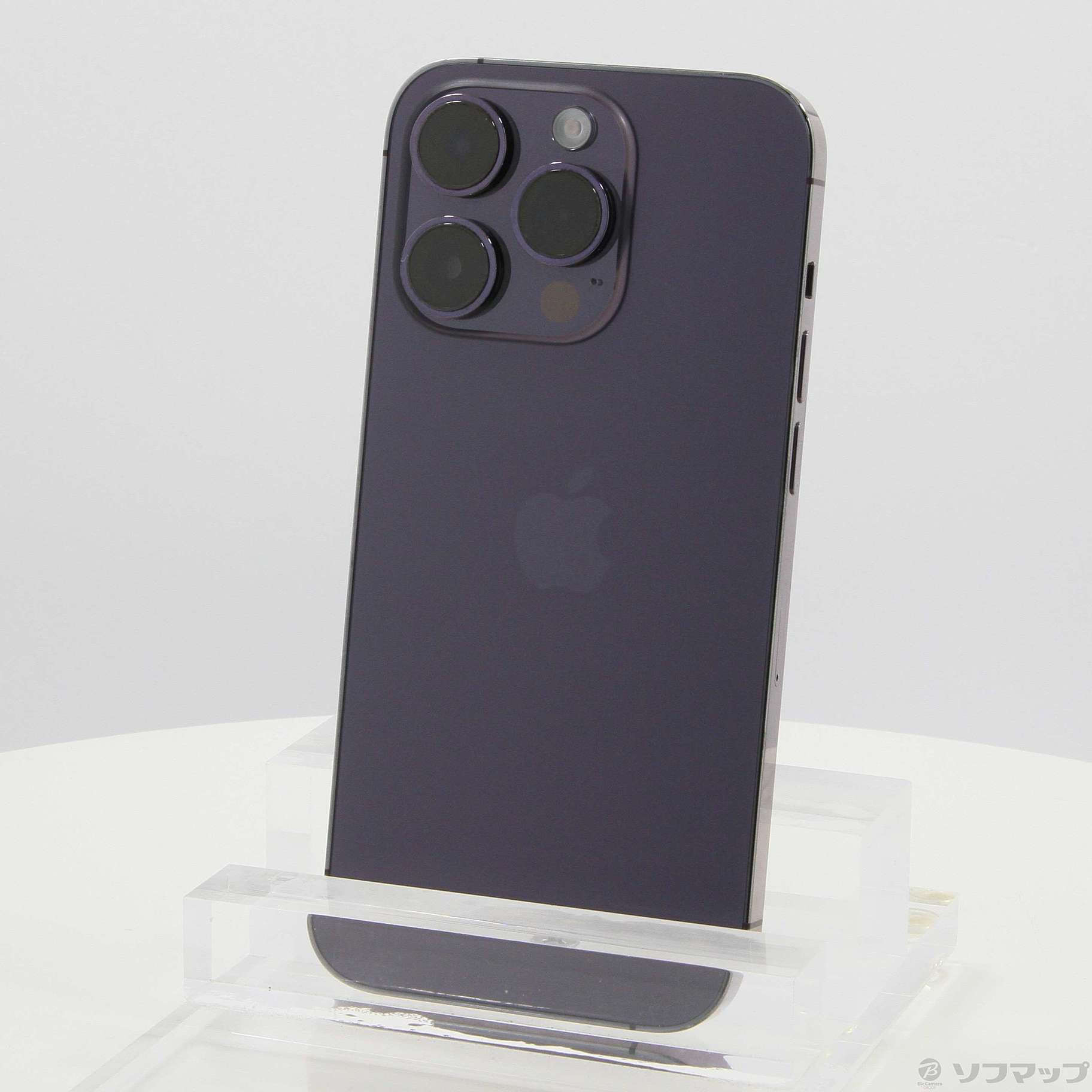 中古】iPhone14 Pro 256GB ディープパープル MQ1E3J／A SIMフリー