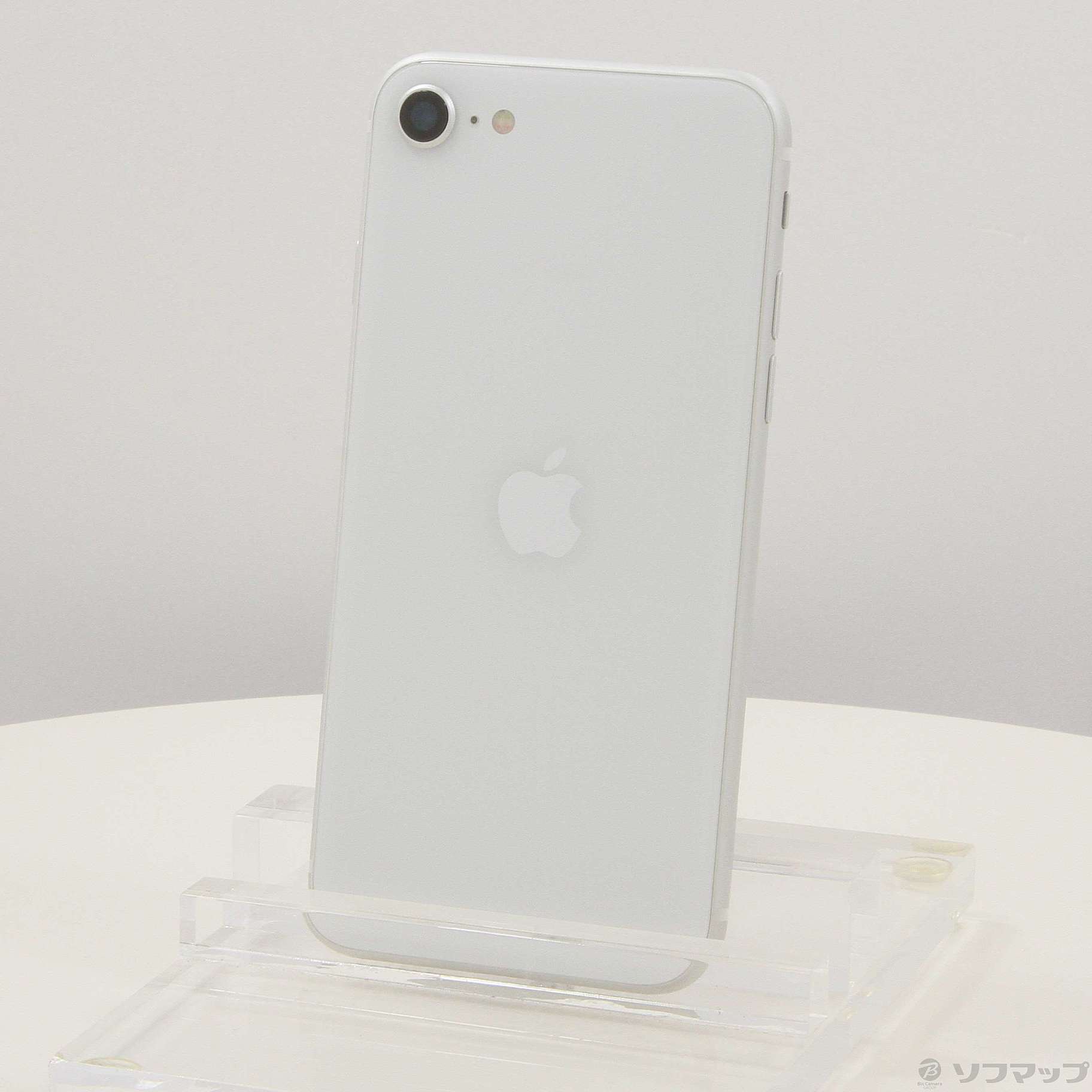 中古】iPhone SE 第2世代 128GB ホワイト MXD12J／A SIMフリー