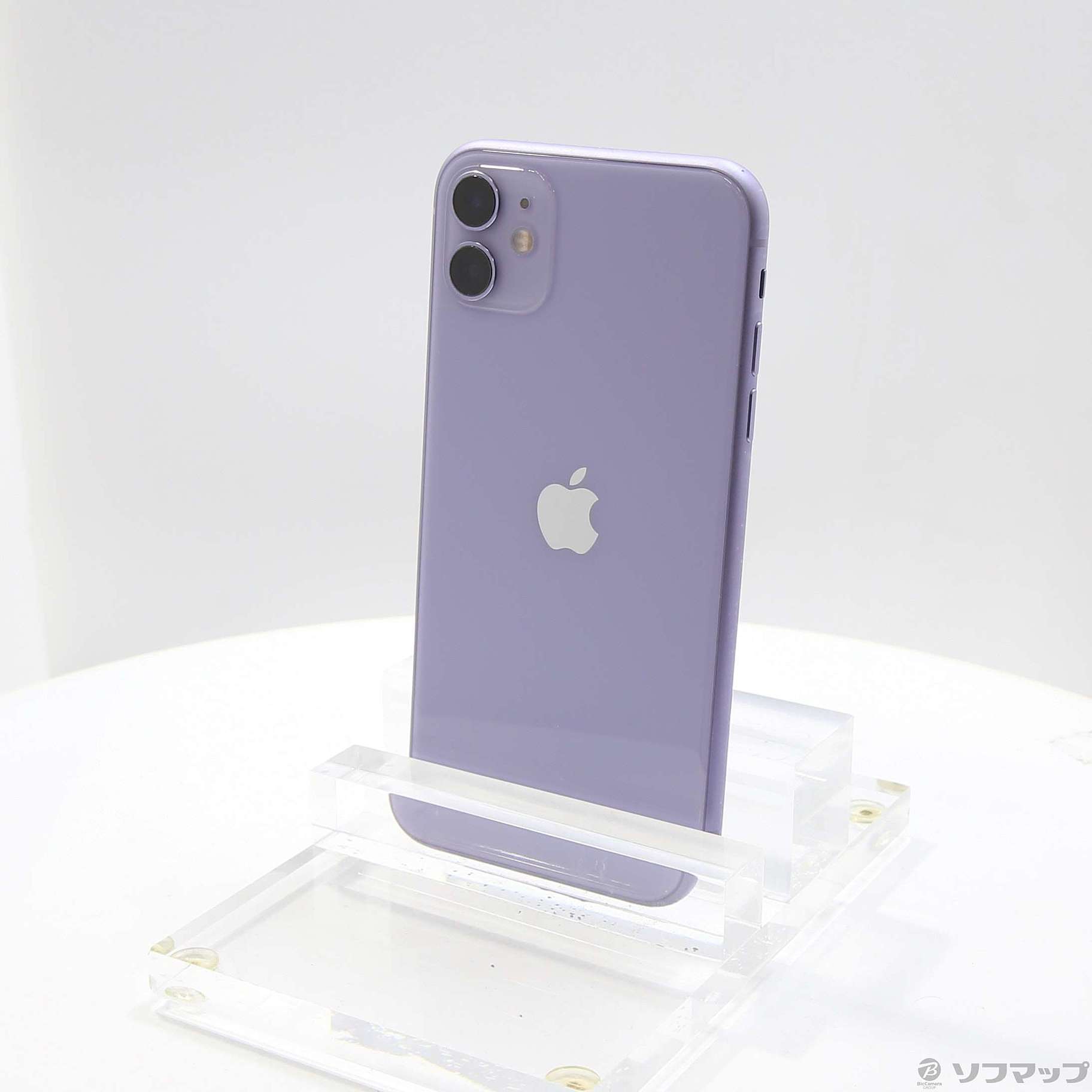 中古】iPhone11 256GB パープル MHDU3J／A SIMフリー [2133050722405