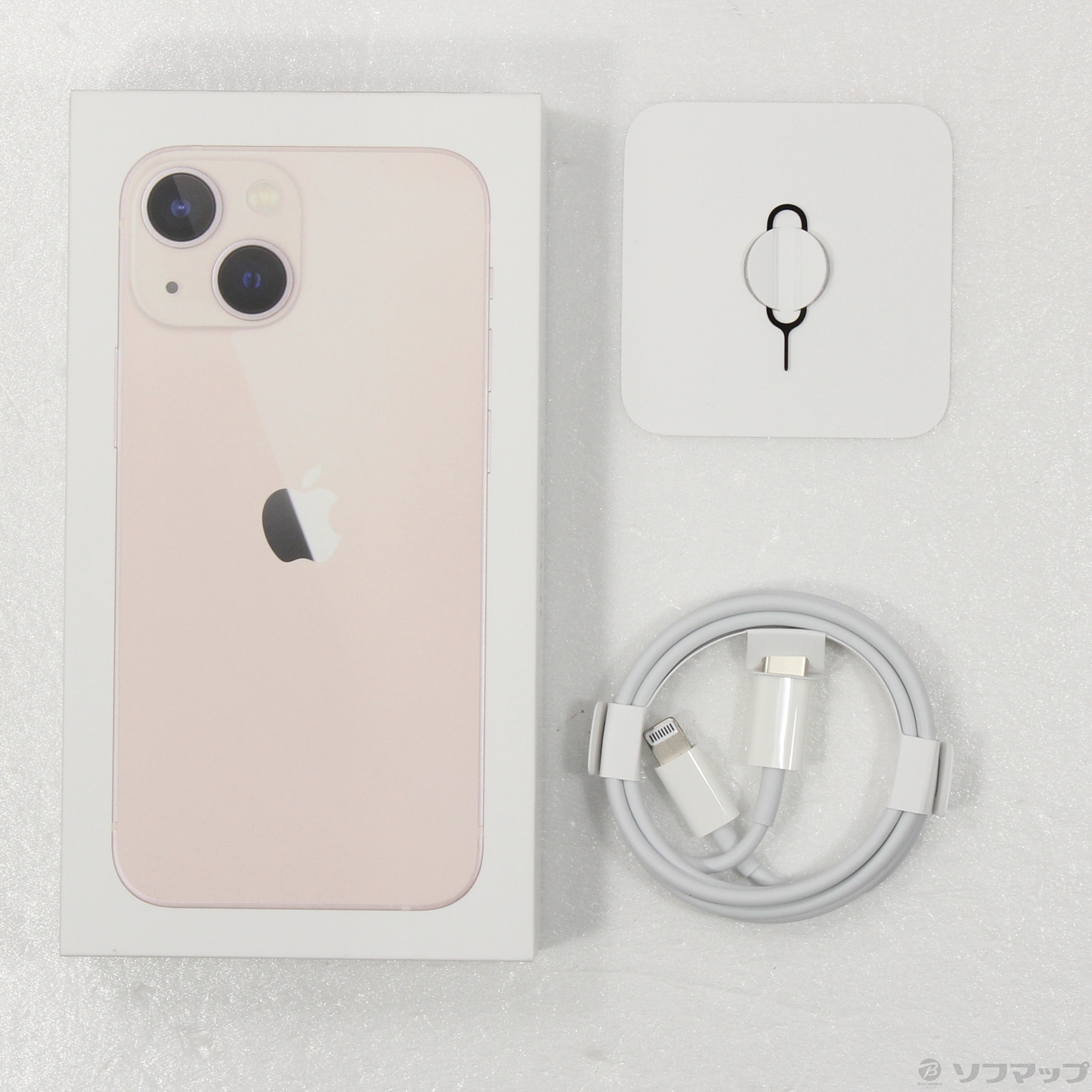 中古】iPhone13 mini 256GB ピンク MLJL3J／A SIMフリー