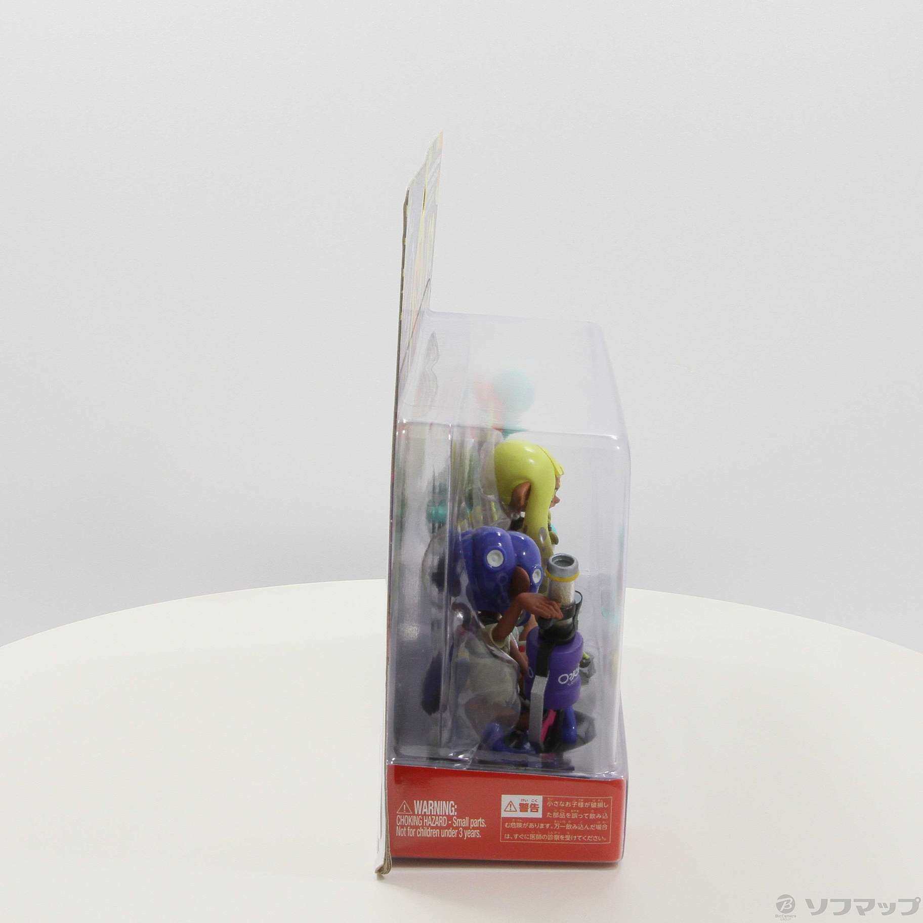 中古】amiibo トリプルセット [インクリング【イエロー】／オクト 