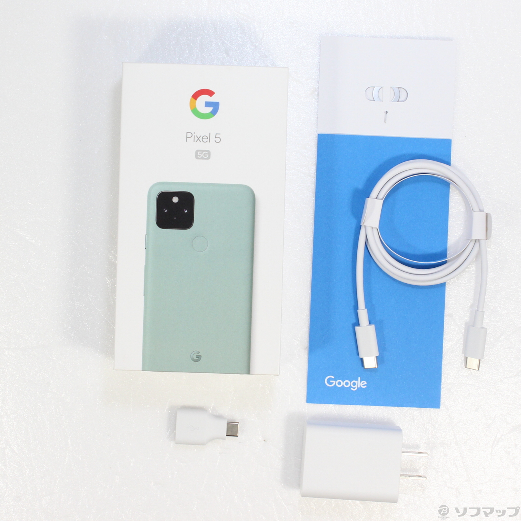 中古】Google Pixel 5 128GB ソータセージ AUGOPIX5 auロック