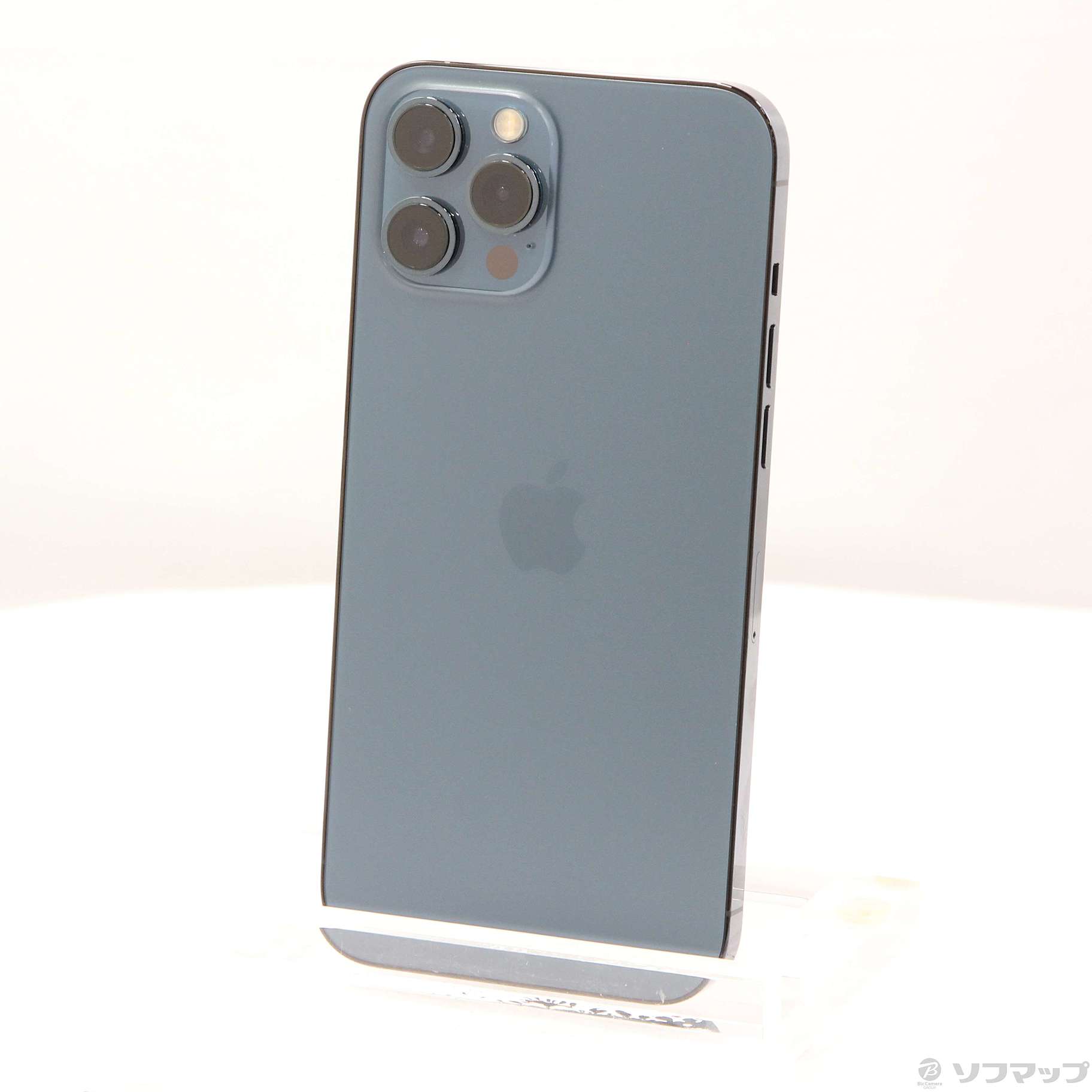 中古】iPhone12 Pro Max 128GB パシフィックブルー MGCX3J／A SIM