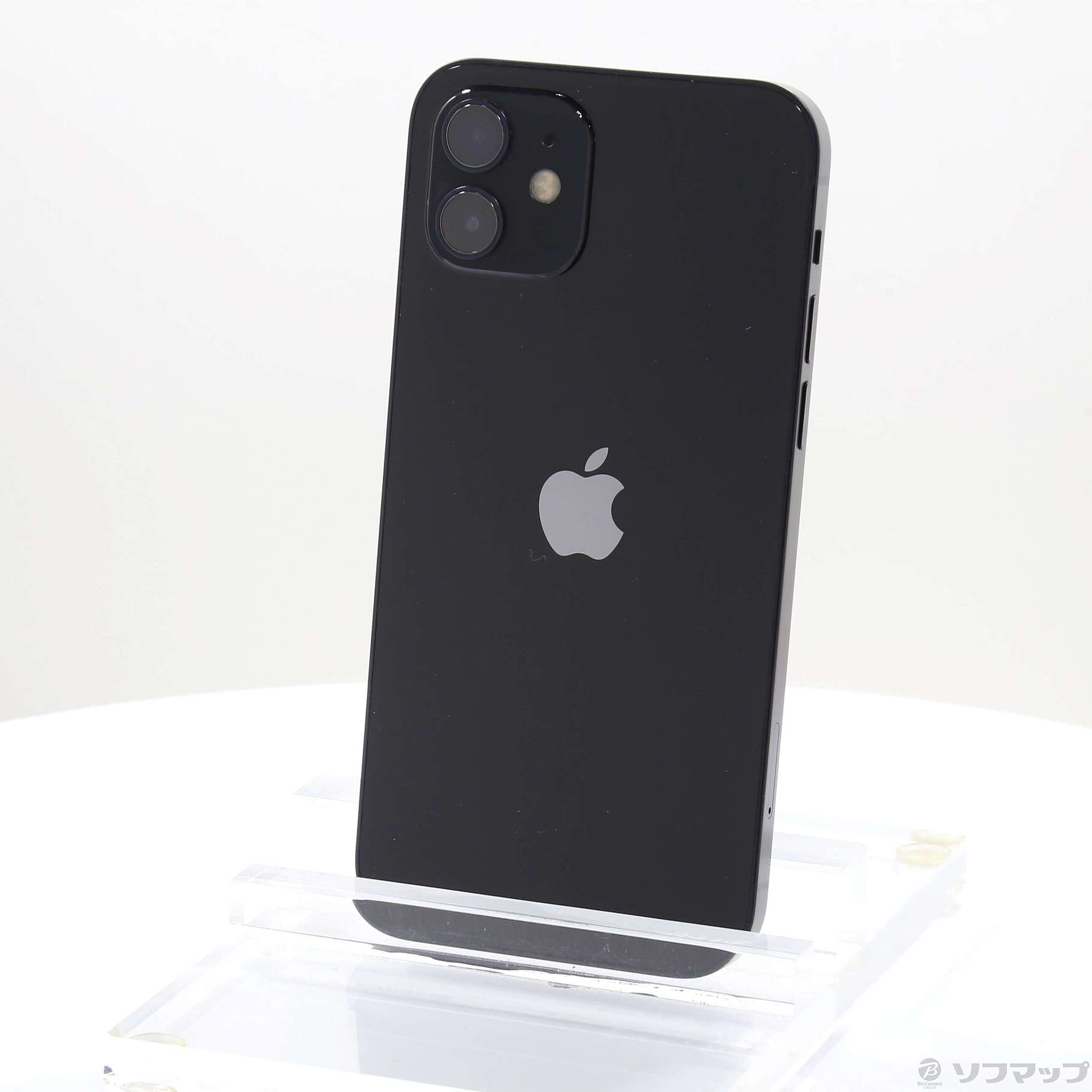 中古】iPhone12 128GB ブラック MGHU3J／A SIMフリー [2133050724904