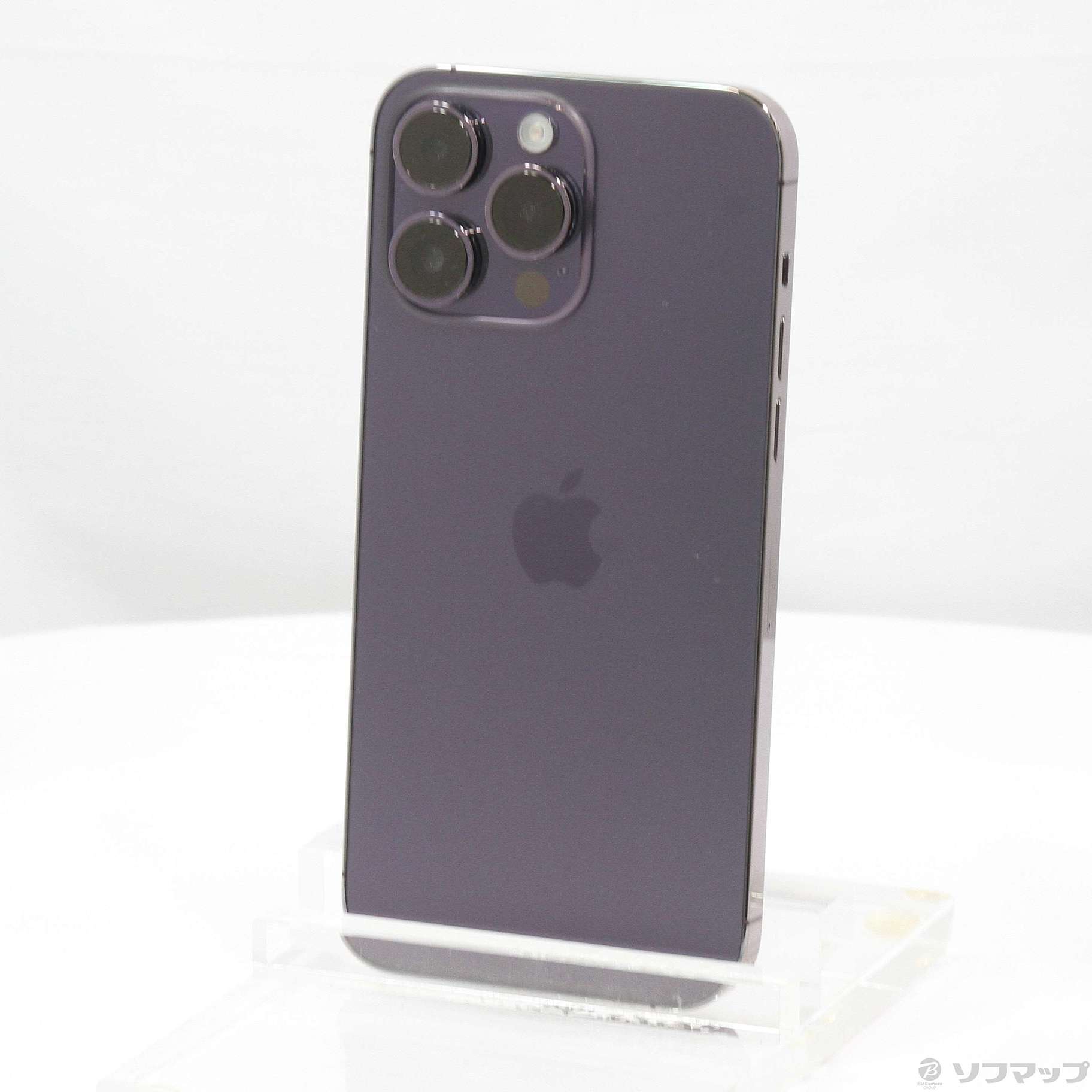 中古】iPhone14 Pro Max 256GB ディープパープル MQ9E3J／A SIMフリー