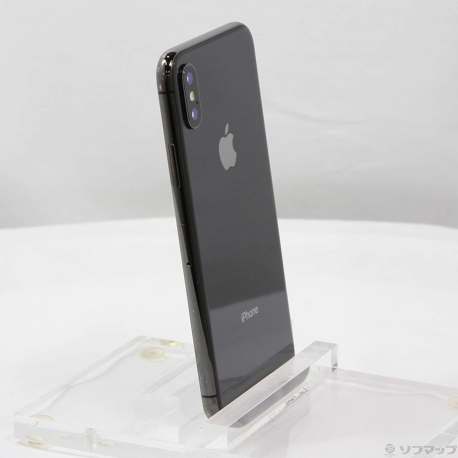 中古】iPhoneX 64GB スペースグレイ MQAX2J／A SIMフリー