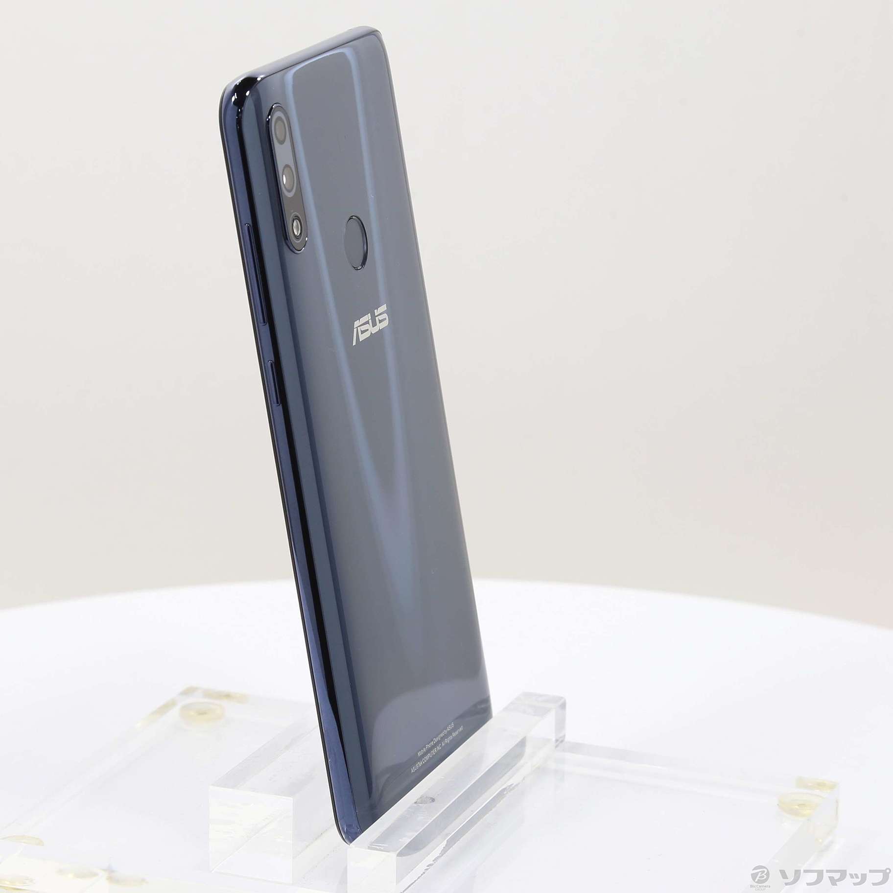 中古】ZenFone Max Pro M2 64GB ミッドナイトブルー ZB631KL-BL64S6