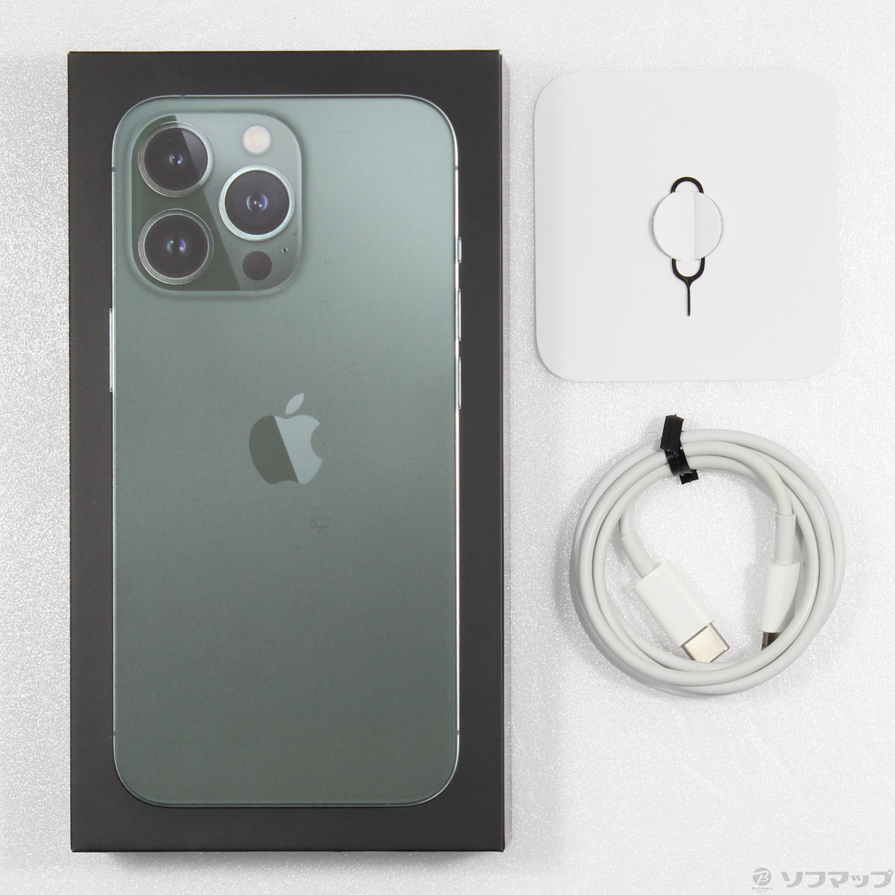 中古】iPhone13 Pro 256GB アルパイングリーン MNDY3J／A SIMフリー [2133050731919] -  リコレ！|ビックカメラグループ ソフマップの中古通販サイト