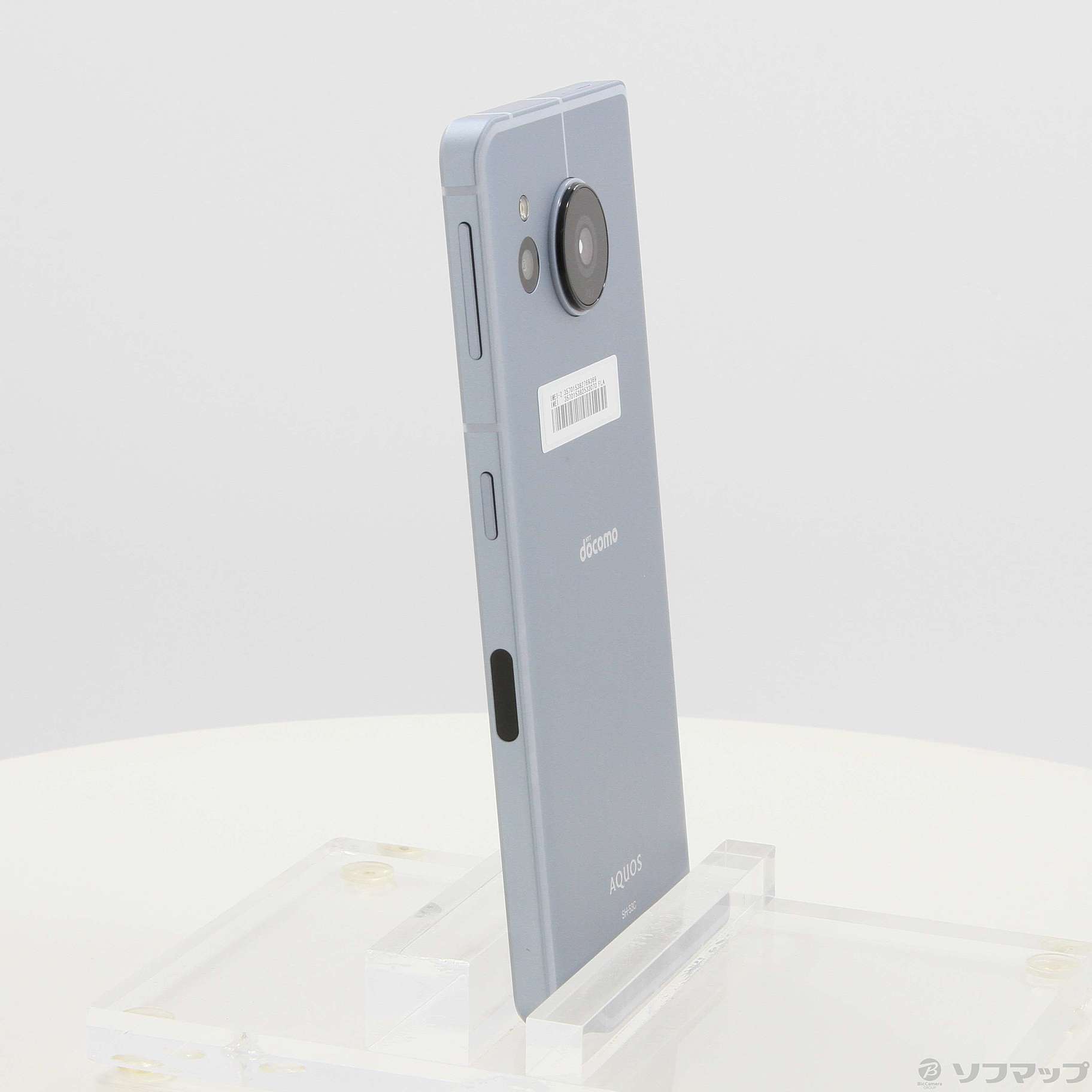 中古】AQUOS sense7 128GB ブルー SH-53C docomoロック解除SIMフリー